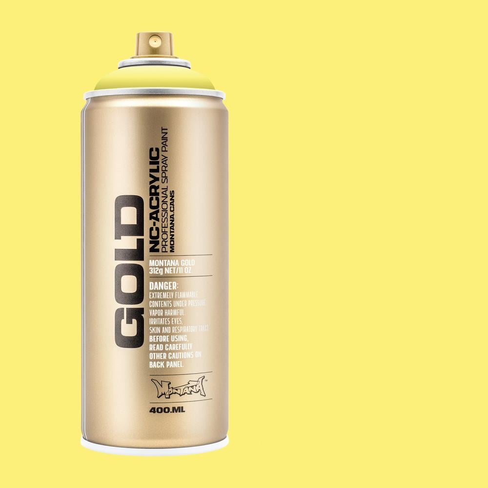 Montana Cans MXG-G1100 GOLD Matte Butta Spray paint ( NET WT. 11-oz )