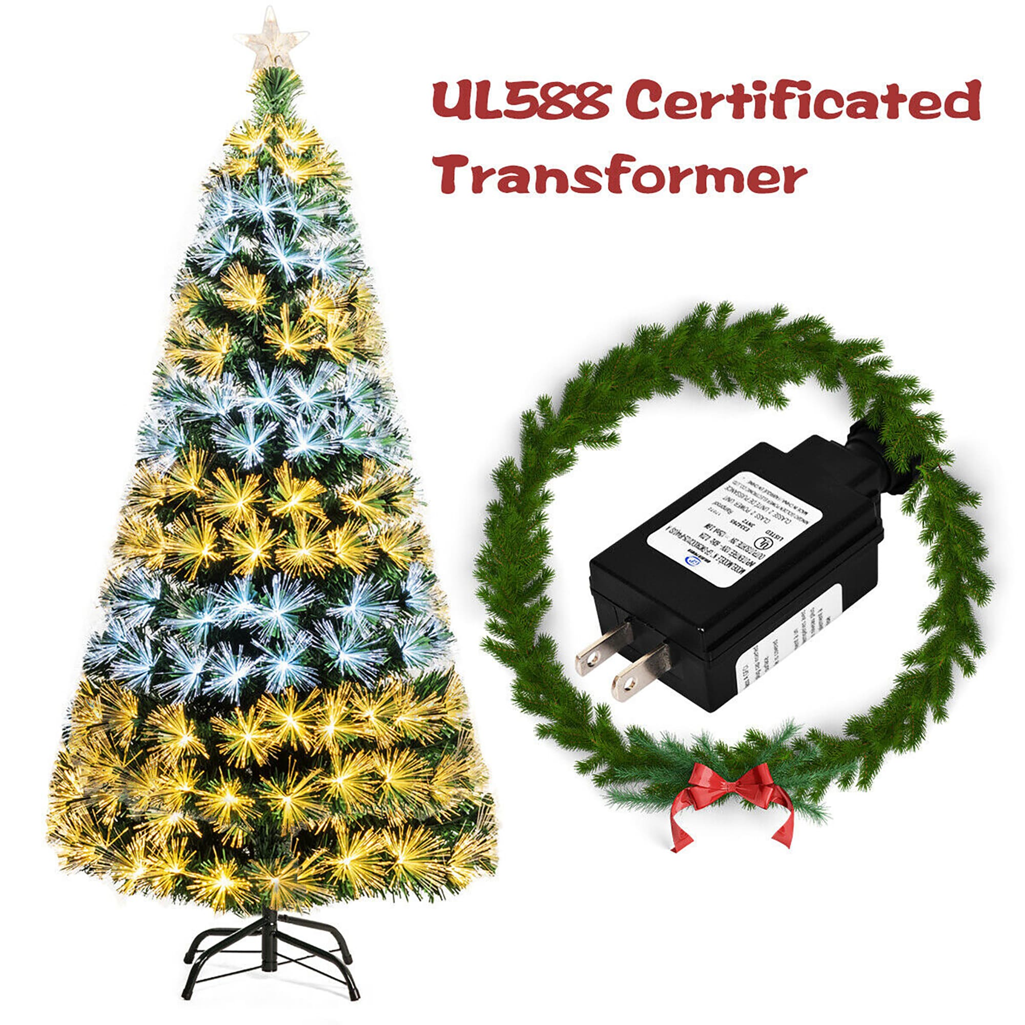 Forclover HYFW-TR337 Artificial-Christmas-Trees - View #6