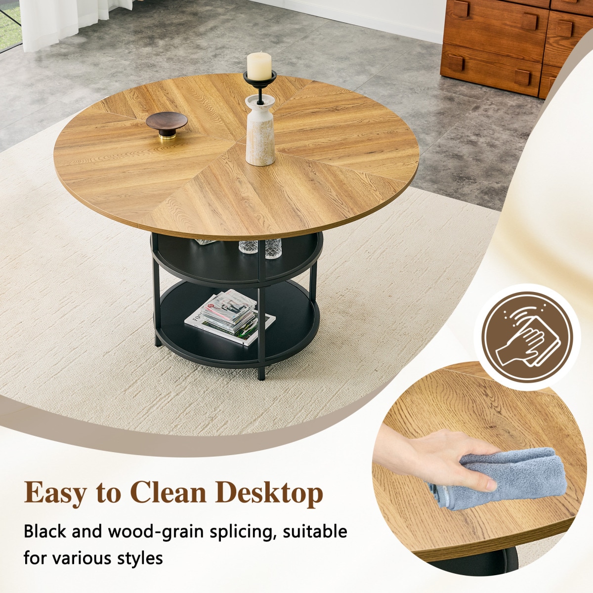 Streamdale Furniture W1151P428201 Dining-Tables - View #6