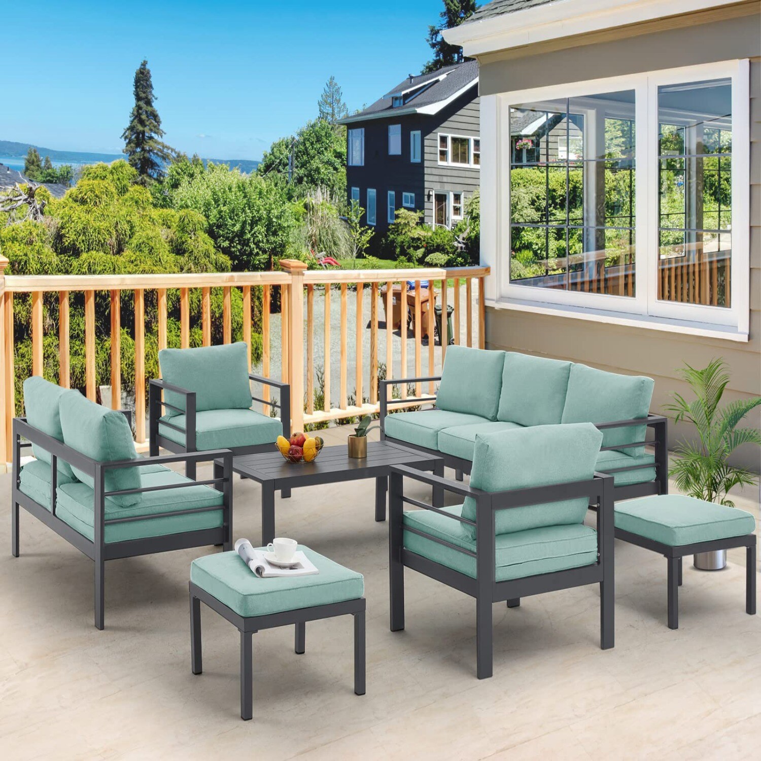 AECOJOY 16301GN-LS01 Patio-Sofas-Daybeds - View #6