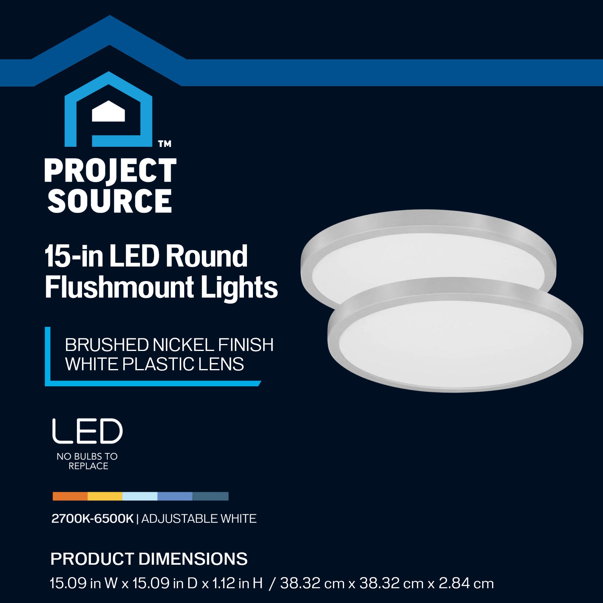 Project Source 43545 flushmounts - View #3