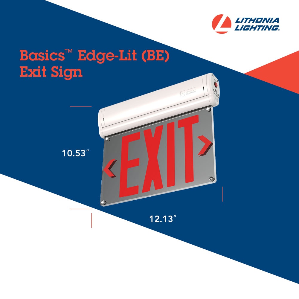 Lithonia Lighting BEWRSMM6 Emergency-Exit-Lighting - View #4