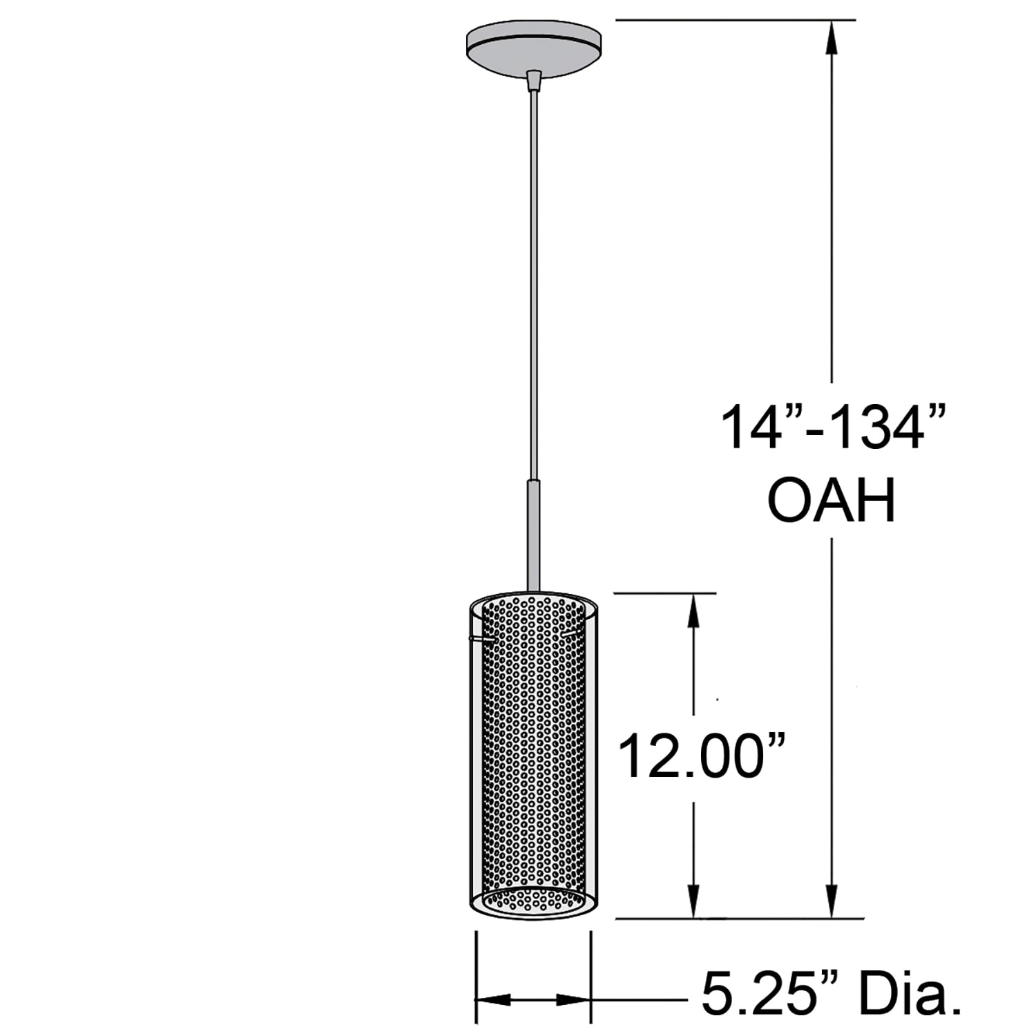 Access Lighting 63987-BCH/CLR Pendant-Lights - View #4