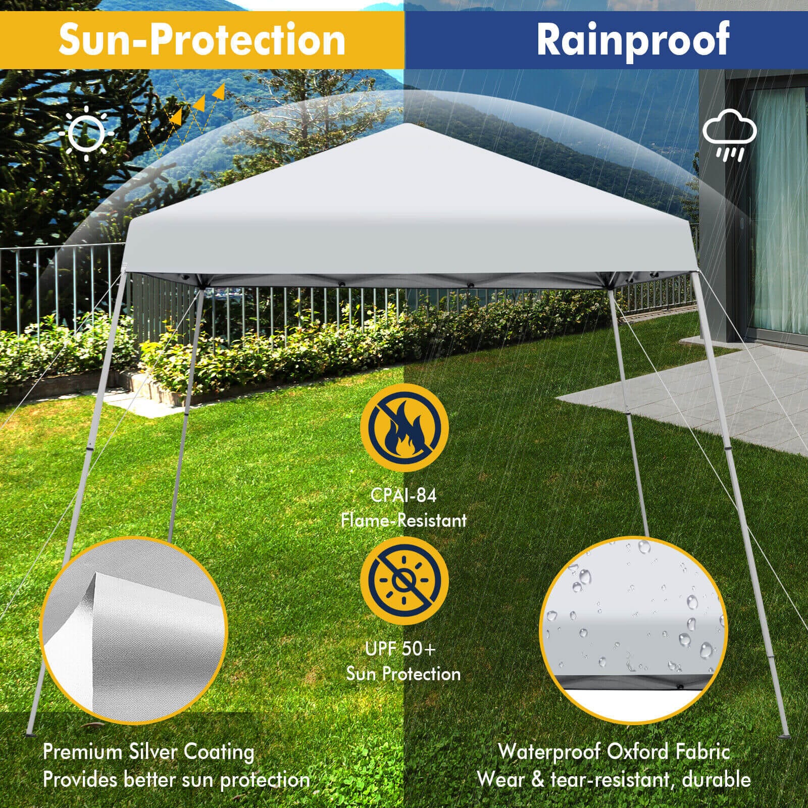 WELLFOR TDS10848WH Canopy-Storage - View #6