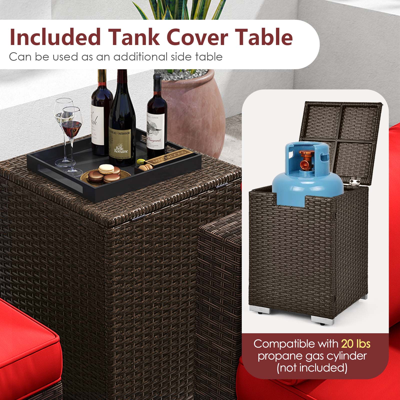 Slickblue D-CO-1122 Patio-Conversation-Sets - View #5