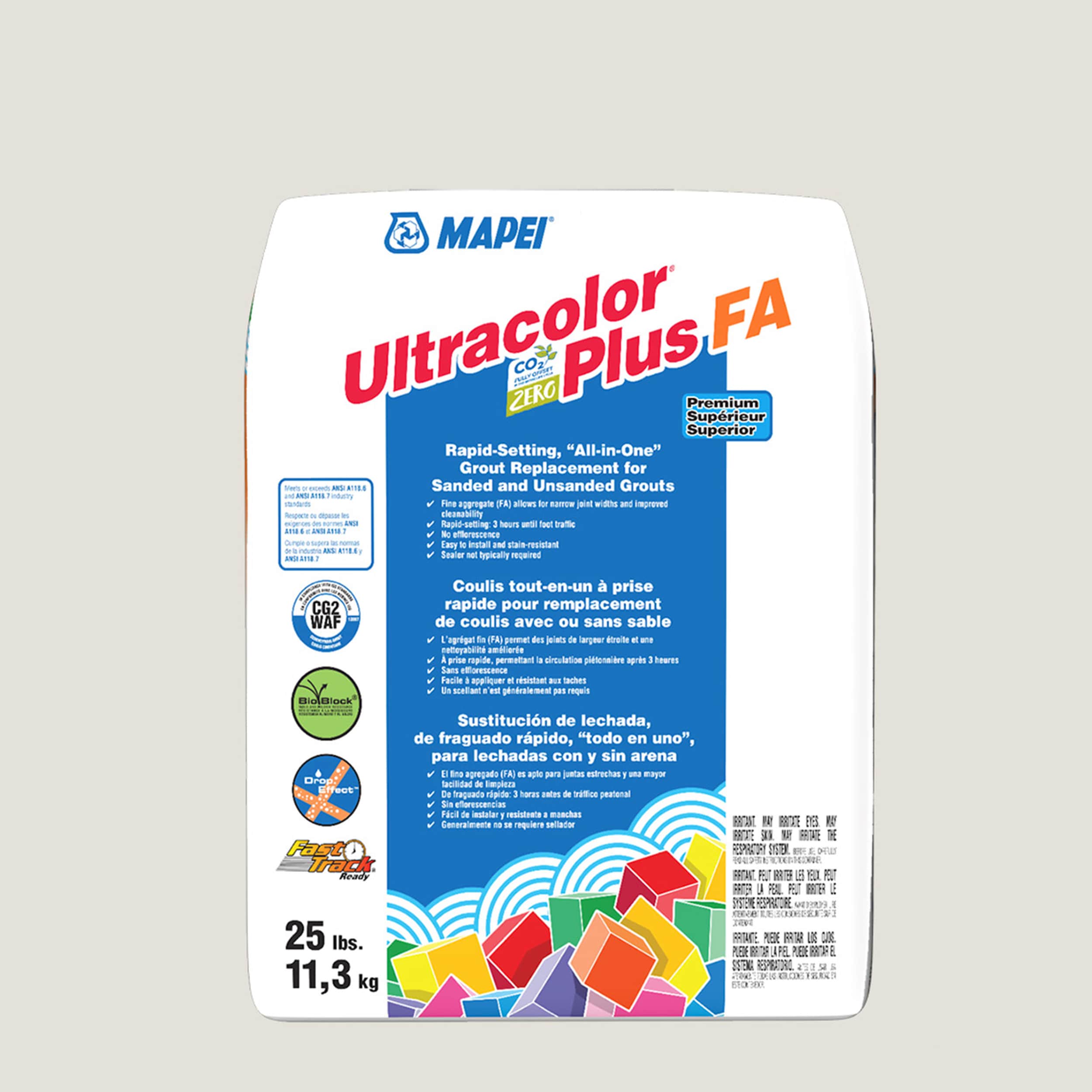MAPEI 6BU522011 Ultracolor Plus FA Eggshell #5220 All-in-one Grout (25-lb)