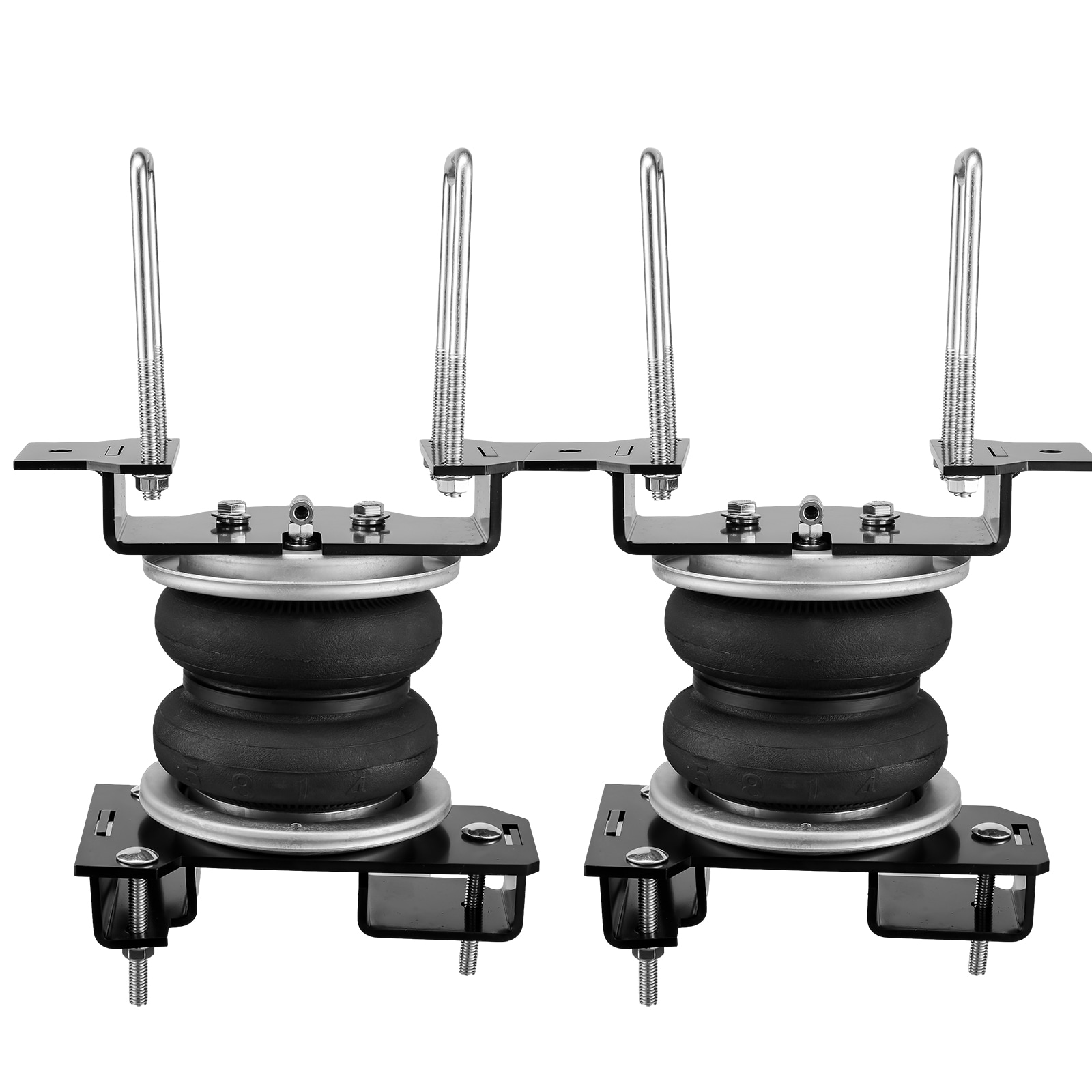 VEVOR AQQNXJTJ5000BEBQ7V0 Air Bag Suspension Kit, Air Springs Suspension Bag Kit Compatible with 2019-2023 Chevrolet Silverado 1500 and GMC Sierra 1500 4WD RWD, 5000 lbs Loading, 5 to 100 PSI