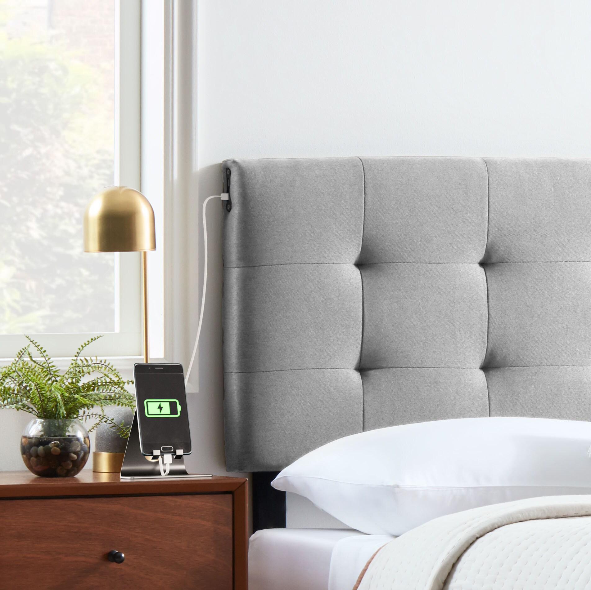 Brookside BSUSB1UHBQQST Upholstered-Headboards - View #2
