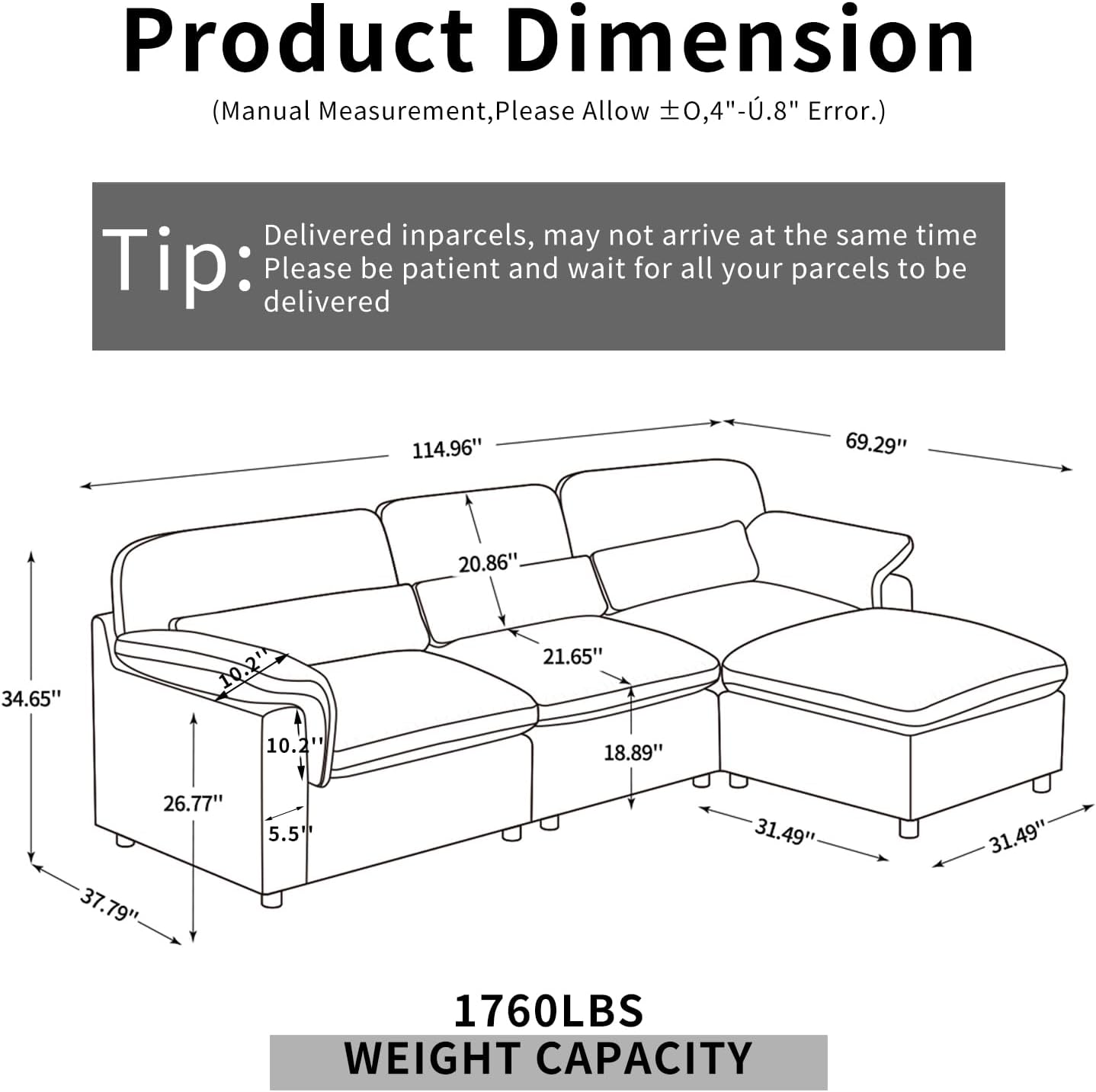 GDFStudio 348176 Sofas-Loveseats - View #4