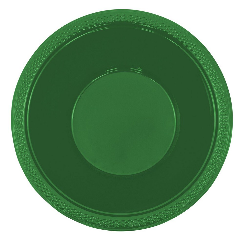 Jam Paper Plastic Cups, 16 oz, Green, 20/Pack