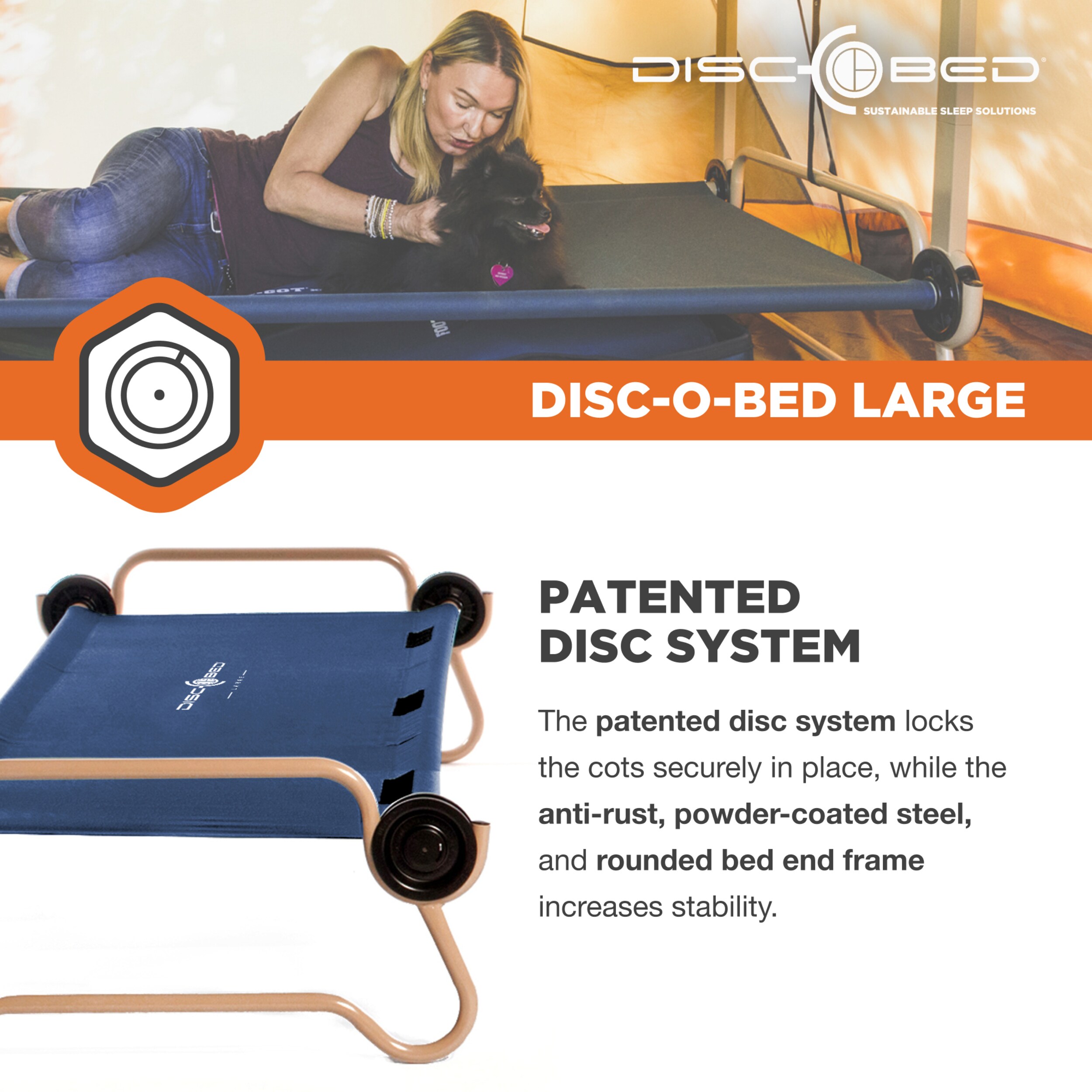 Disc-O-Bed 89532 cots - View #5