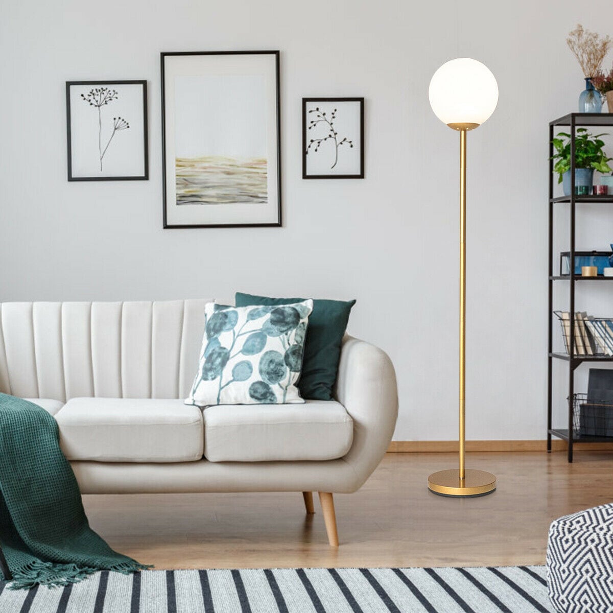 WELLFOR DZJ24273US-GD floorlamps - View #6