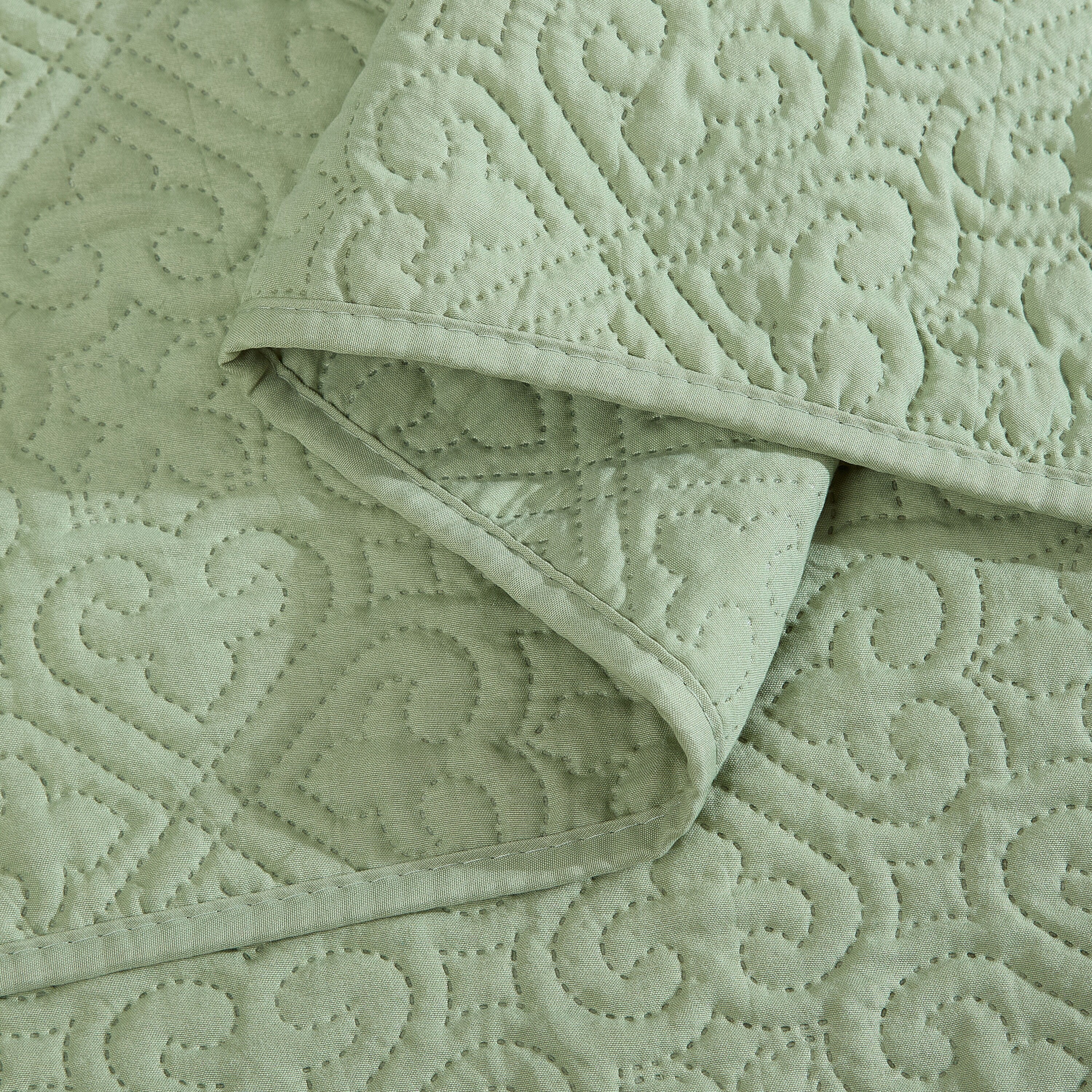 HLC.me LRNZ-FQ-SAGE Comforters-And-Bedspreads - View #7