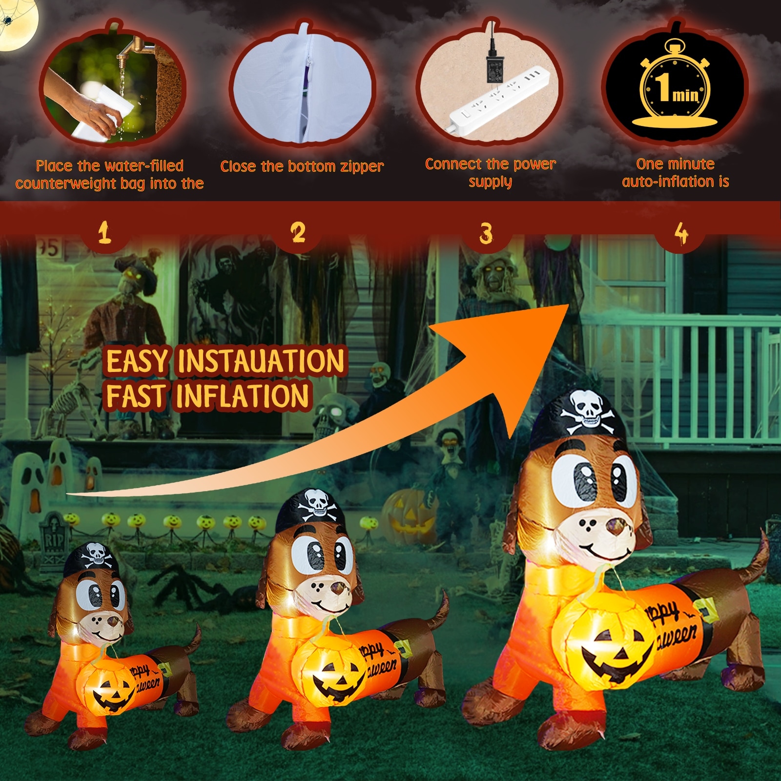 Jumpfly IDH2505 Outdoor-Halloween-Decor - View #5