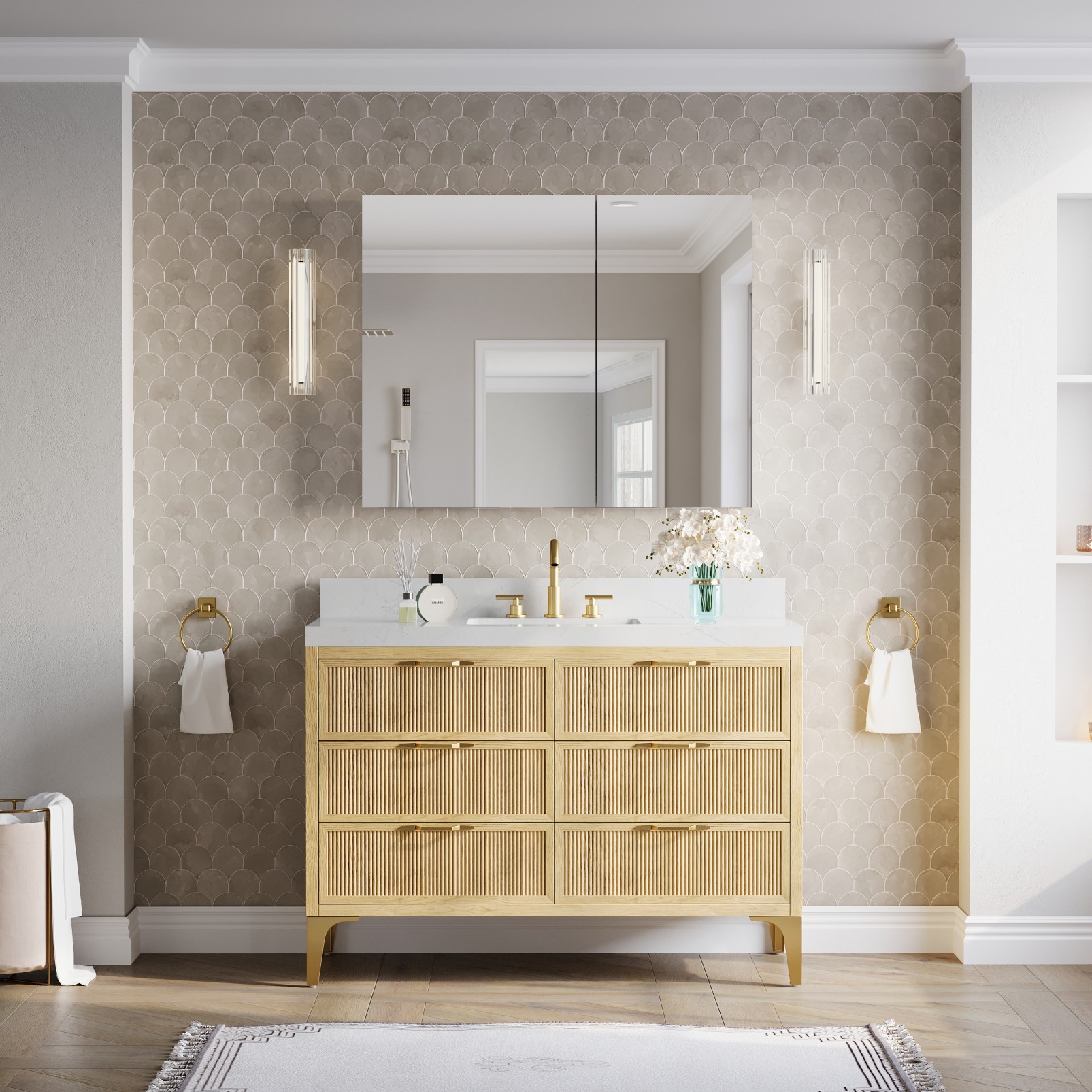 WELLFOR JRA24R16L32 Bathroom-Medicine-Cabinets - View #13