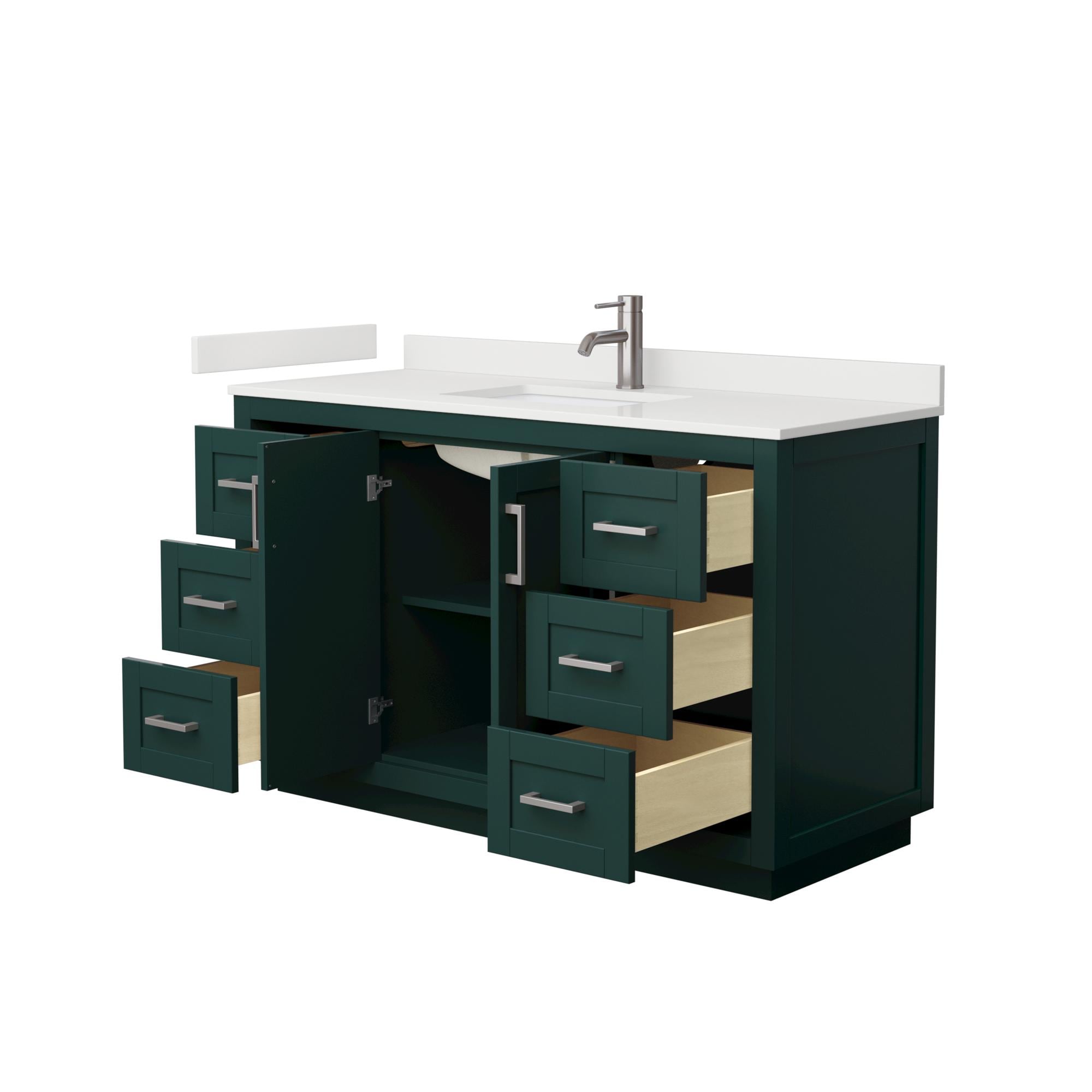 Wyndham Collection WCF292954SGEWQUNSMXX Bath-Vanity-Combo - View #3