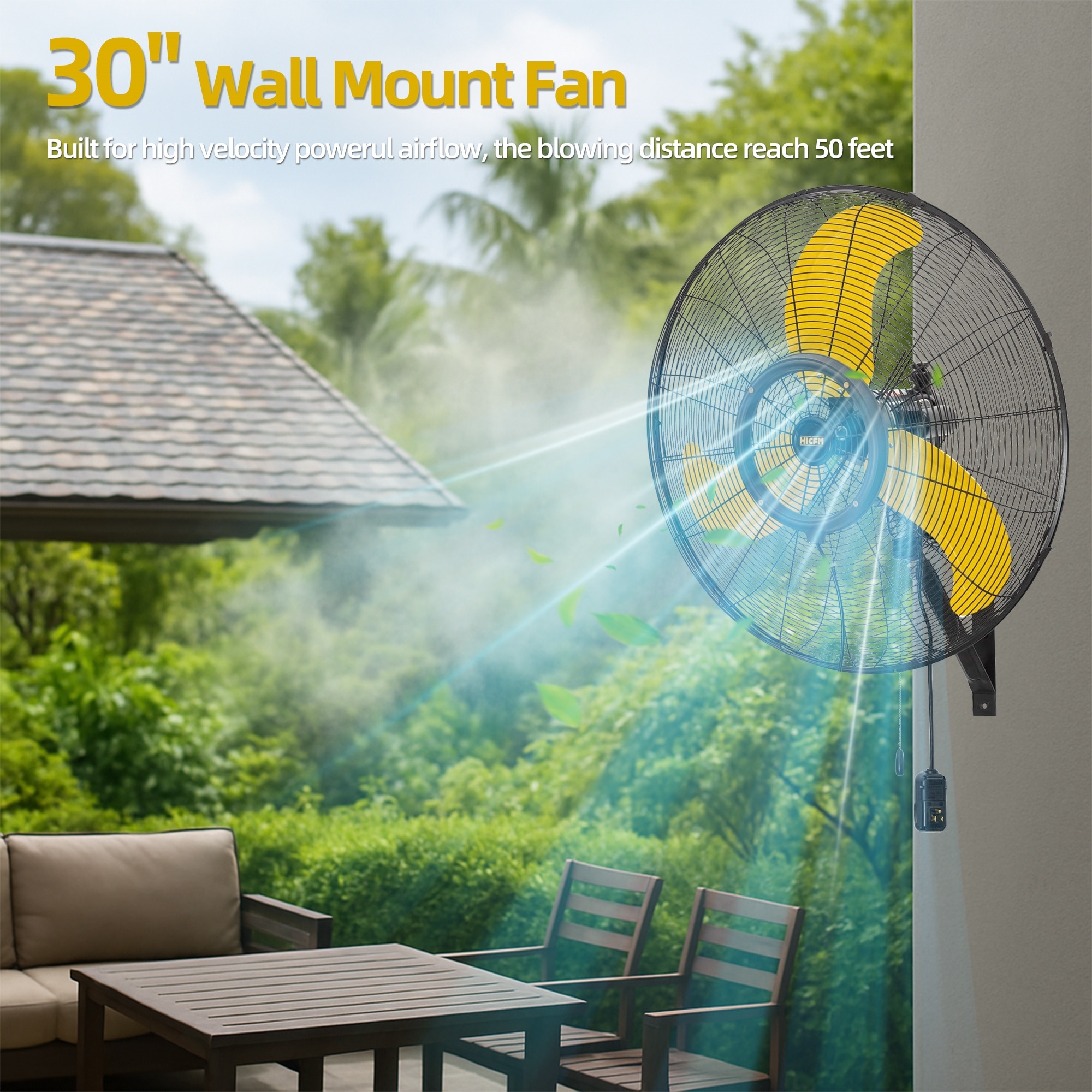 Maxcuum WMFAN-OW30M Wall-Mounted-Fans - View #4