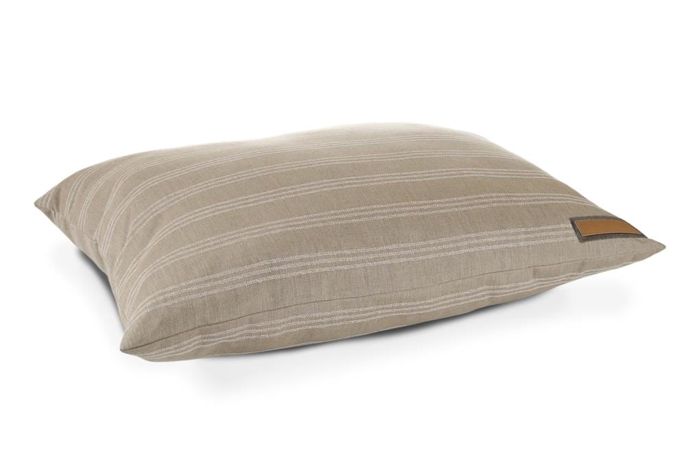 The Houndry 470015-M Rectangular Leashed Linen Sunbrella acrylic fabric Dog Bed ( Medium )