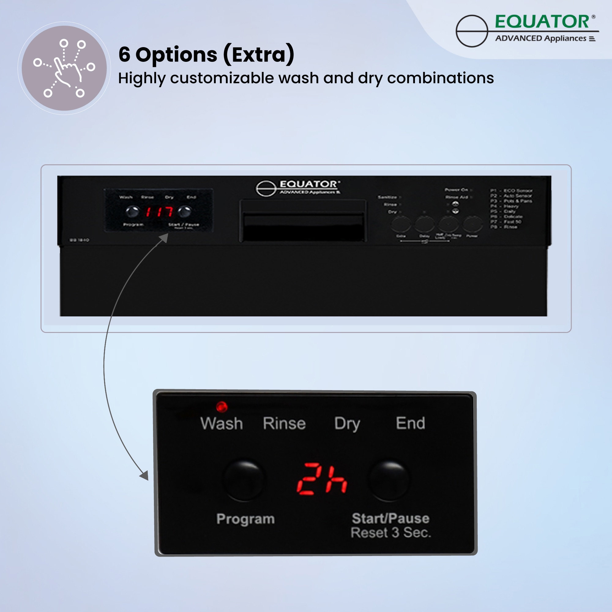 Equator Advanced Appliances BB 82 Builtin-Dish - View #16