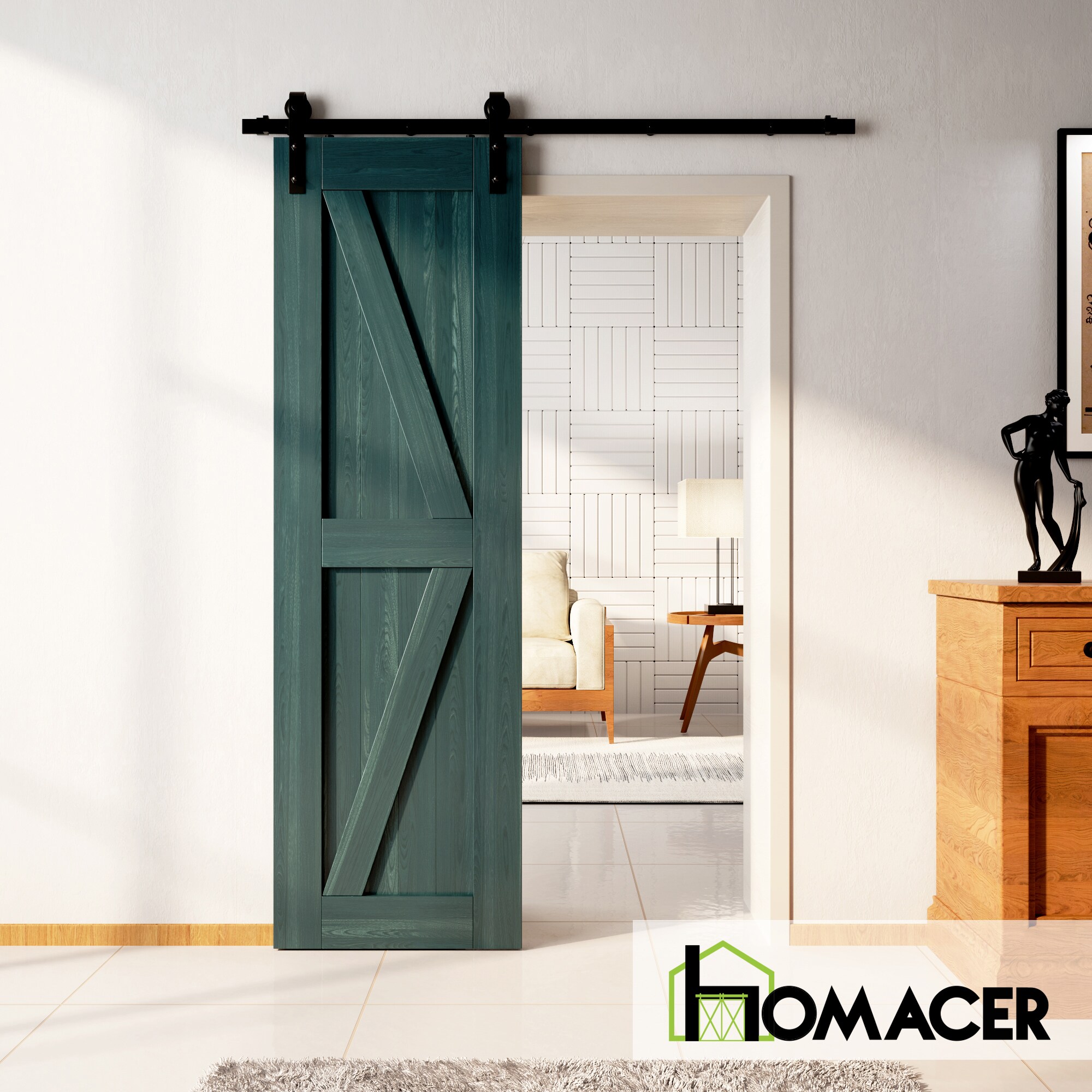 HOMACER 2284-K-RP Barn-Doors - View #2