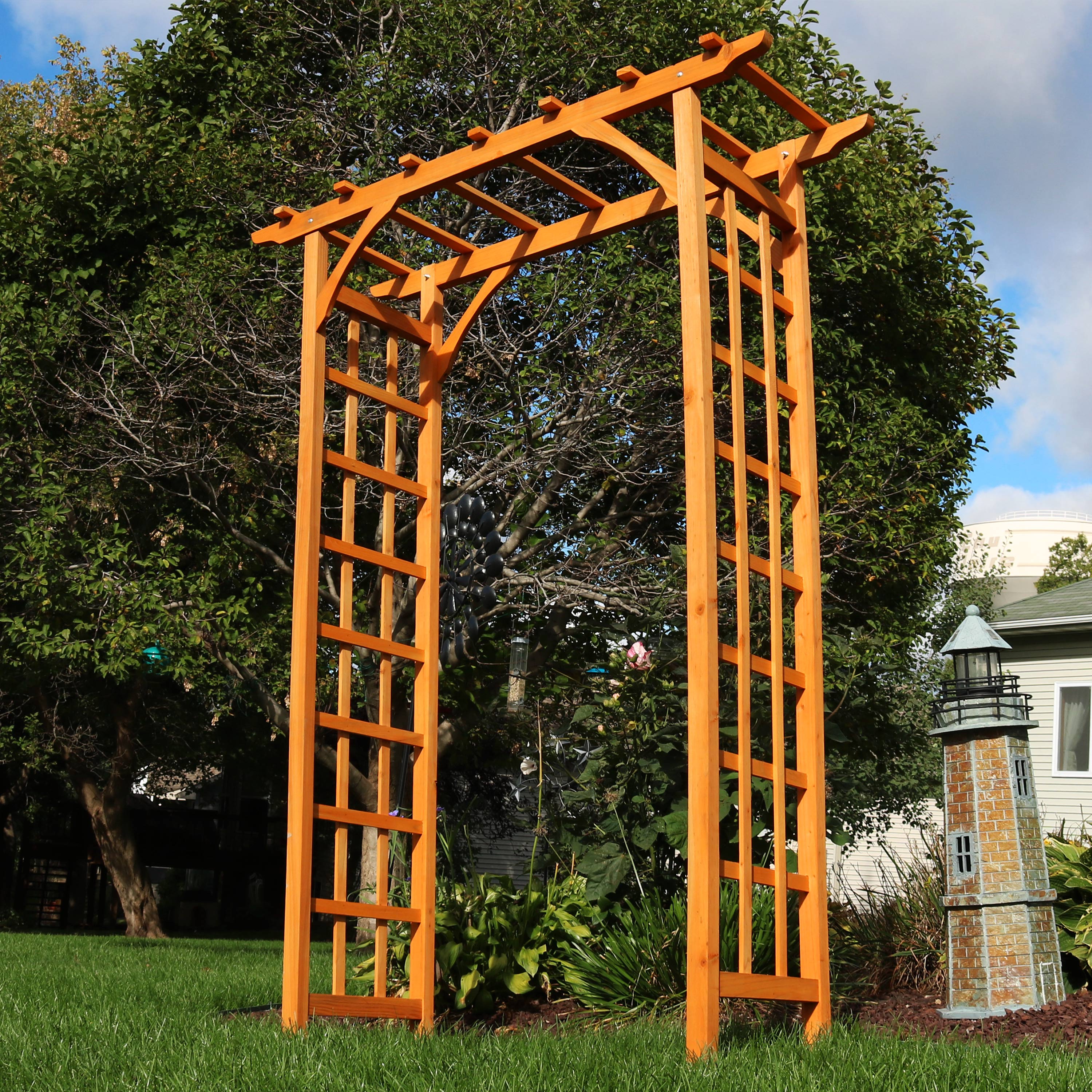 Sunnydaze Decor DSL-698 Garden-Arbor - View #7