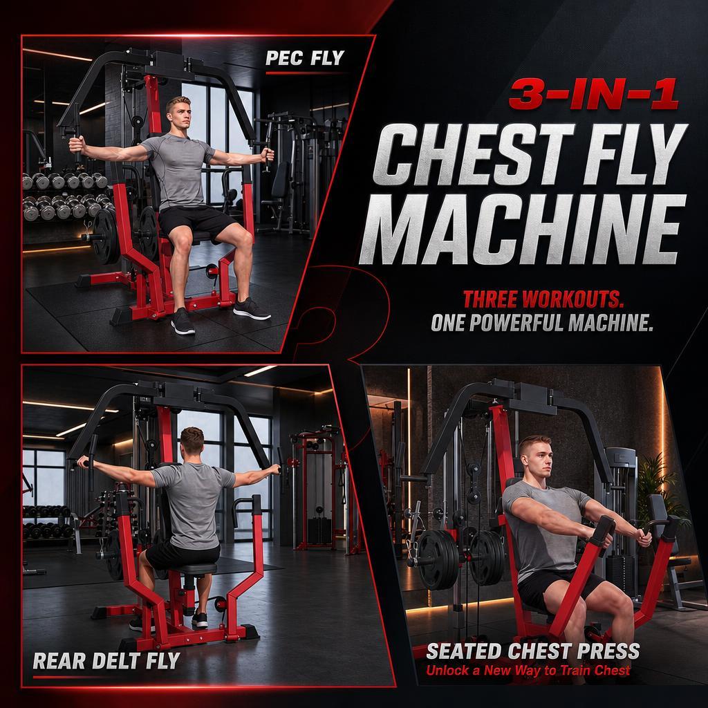 YODOLLA 15008BKRD-Y-LS02 Lat-Pull-Down-Machines - View #3