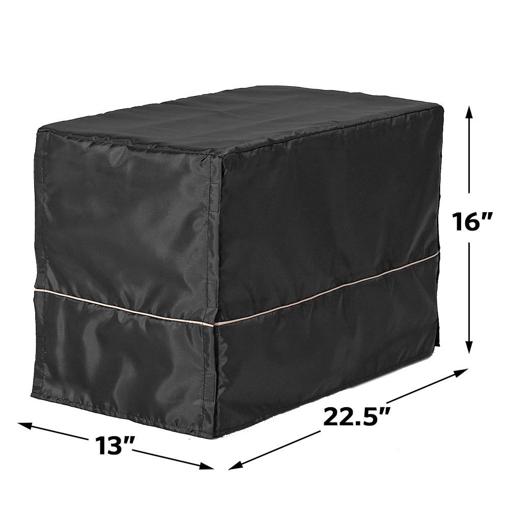 Mid-west Metal Products Black Polyester Dog Kennel Cover At Lowes.com