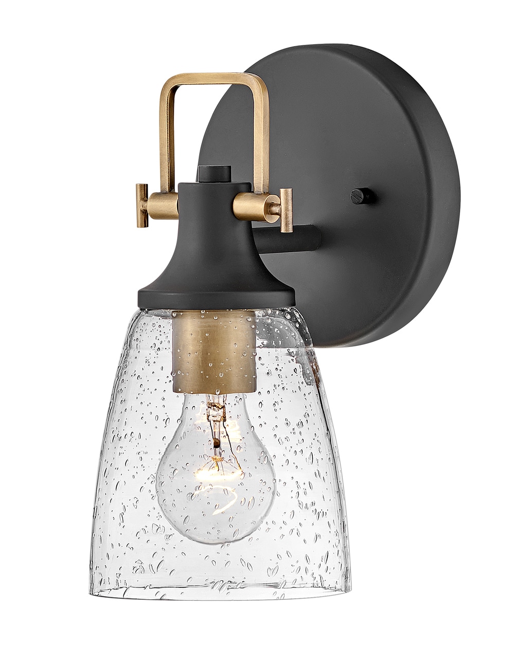 Hinkley 51270BK Easton 6-in 1 -Light Matte Black Industrial Vanity light