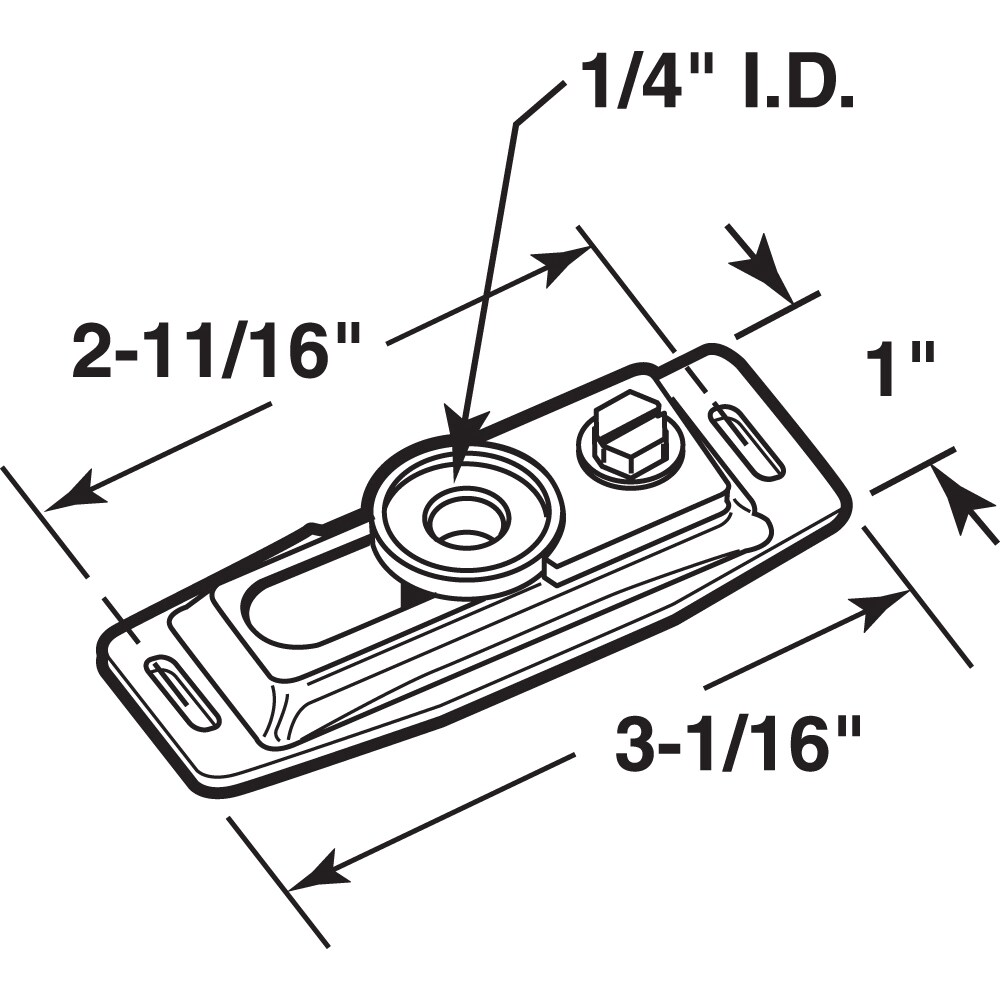 Prime-Line N 6711 Bifold-Closet-Door-Pivot-Brackets - View #2