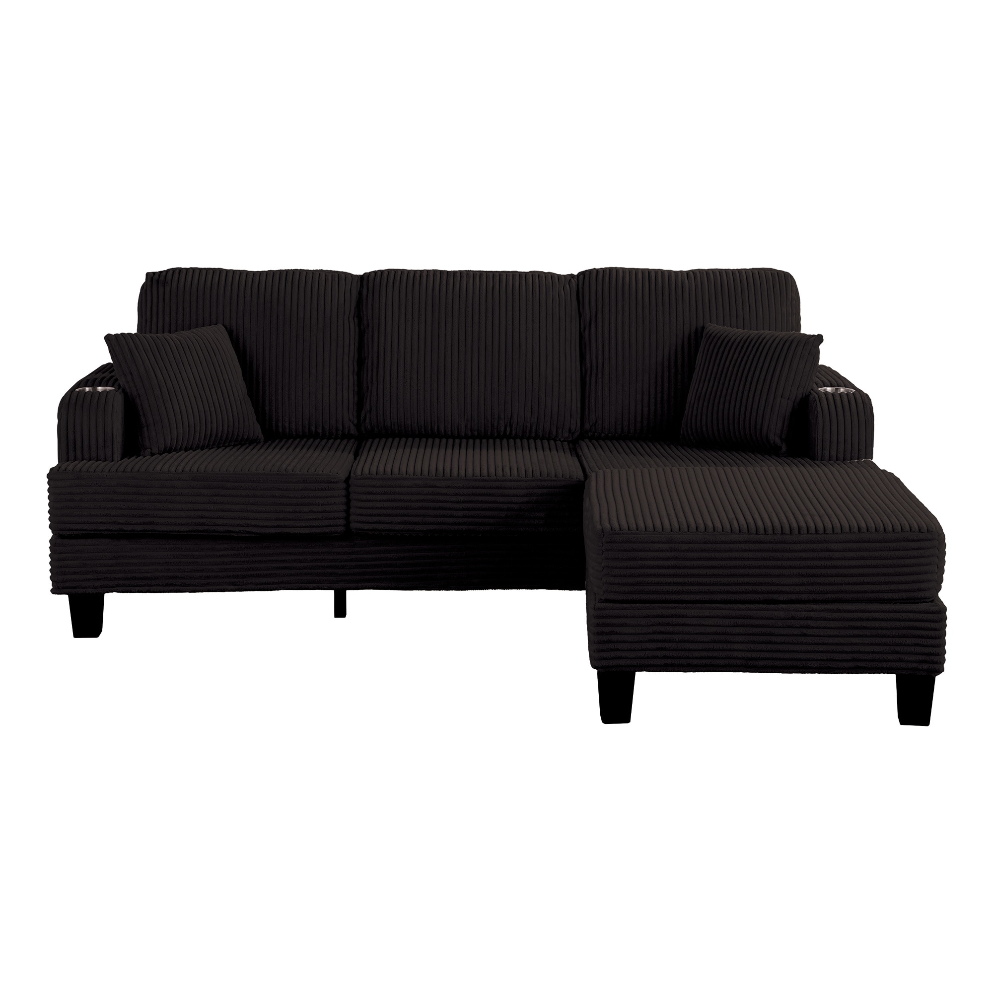 IHOMEadore MDSL6932BK Sofas-Loveseats - View #11