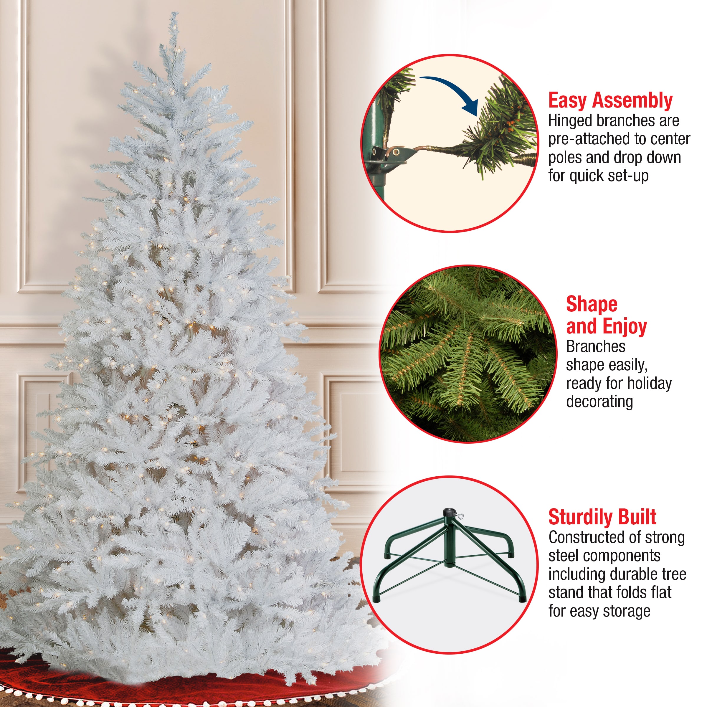 National Tree Company DUWH-65LO Artificial-Christmas-Trees - View #9