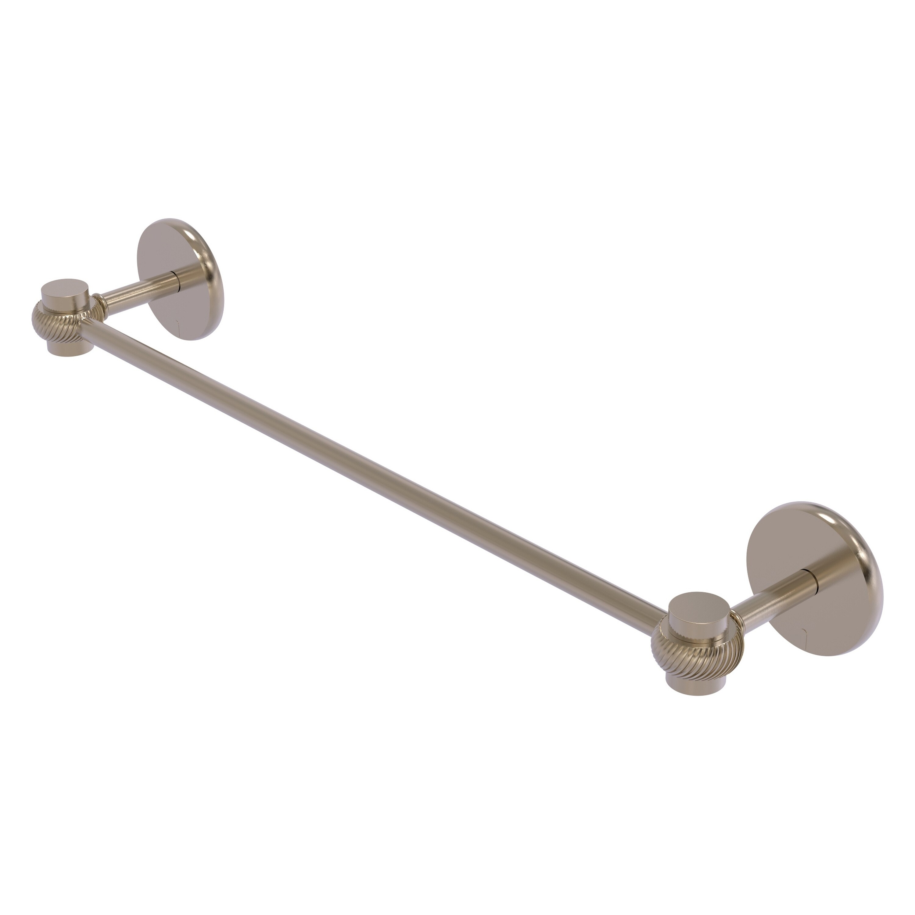 Allied Brass 7131T/24-PEW Satellite Orbit One 24-in Antique Pewter Wall mount Single Towel Bar