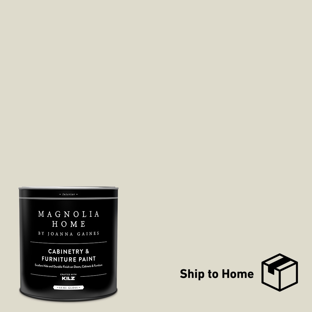 Magnolia Home 00147004  by Joanna Gaines Cabinetry Furniture Paint Semi-gloss Locally Sown Enamel ( 1-quart )