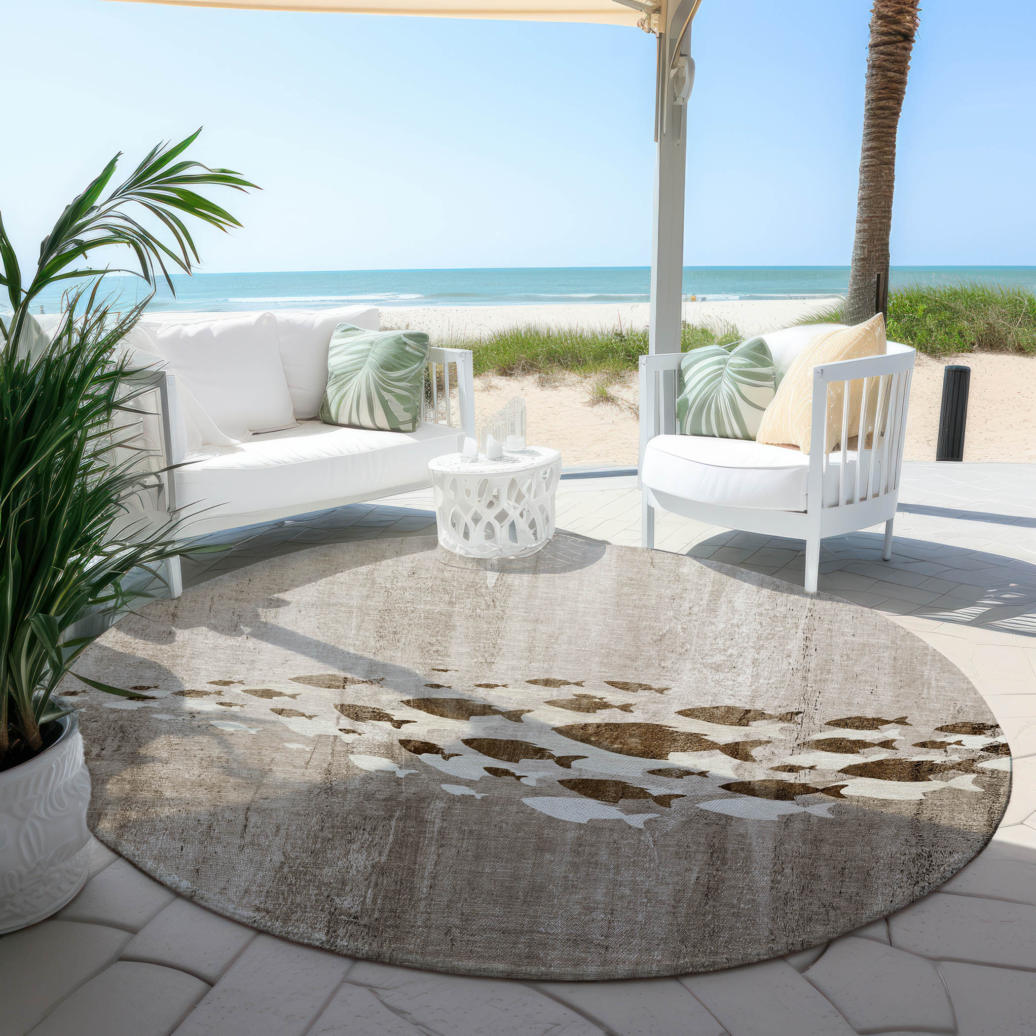 Addison Rugs ACN627TP8RO rugs - View #7