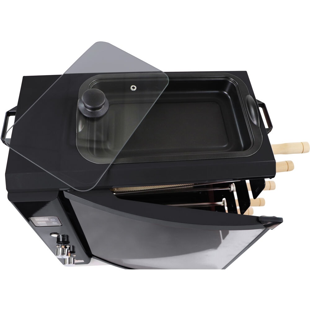 Brazilian Flame 2.53-sq In Black Portable Liquid Propane Grill Bg-05lxk 