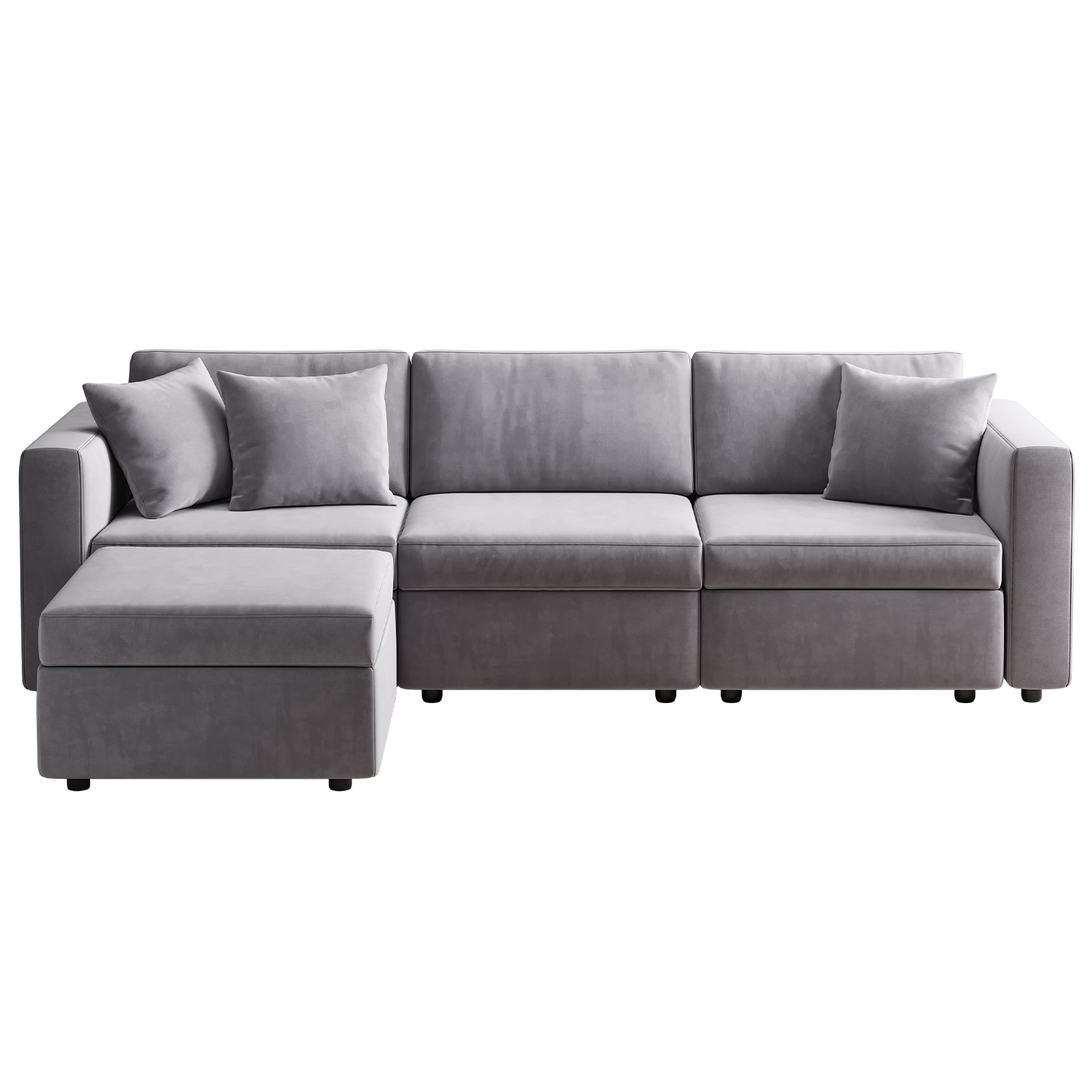 Pocassy GREATANTS-31LGYABBC Sofas-Loveseats - View #6