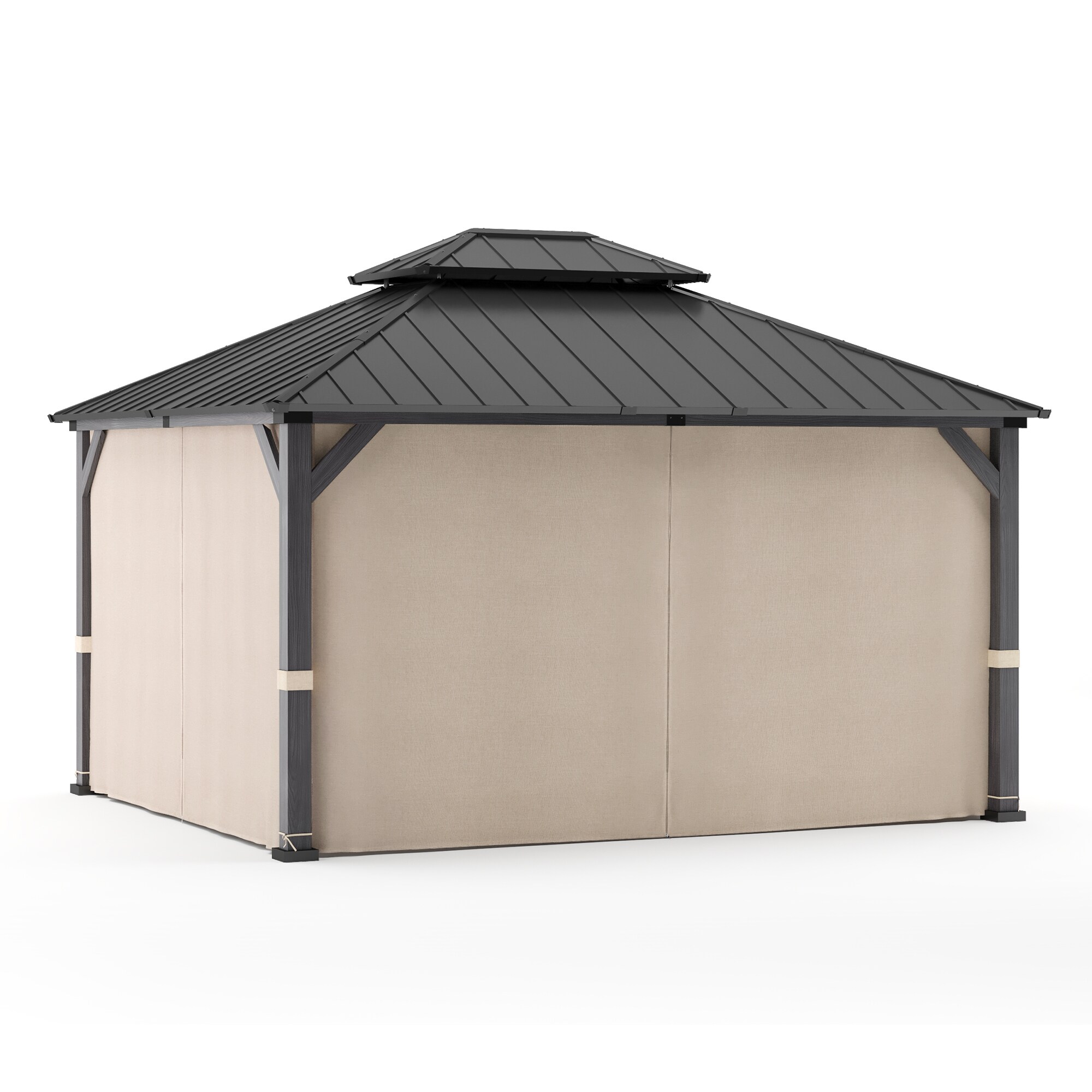 LUE BONA TL-002-2LS Wood-Resin-Gazebos - View #2