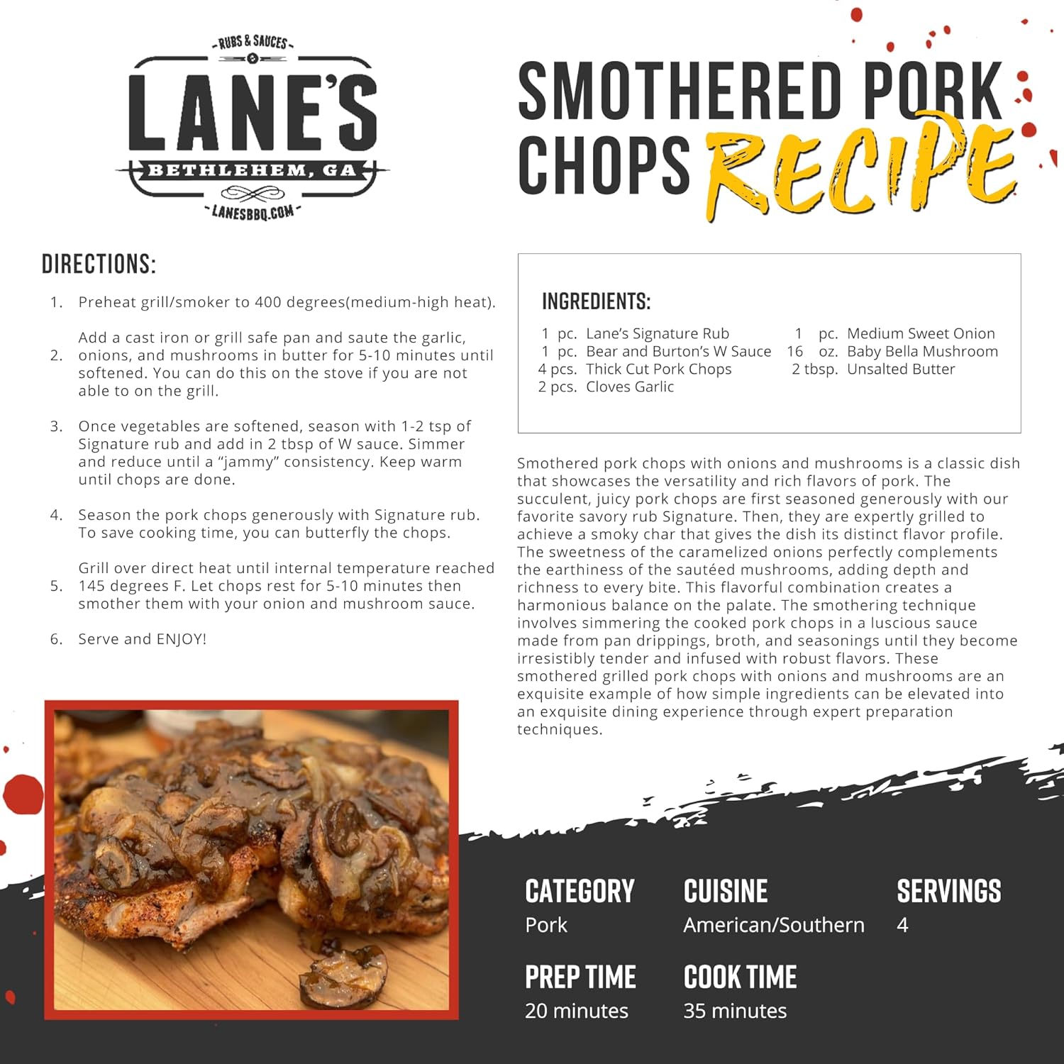 Lane's BBQ SIGNATURE RUB Dry-Seasoning-Marinades - View #4