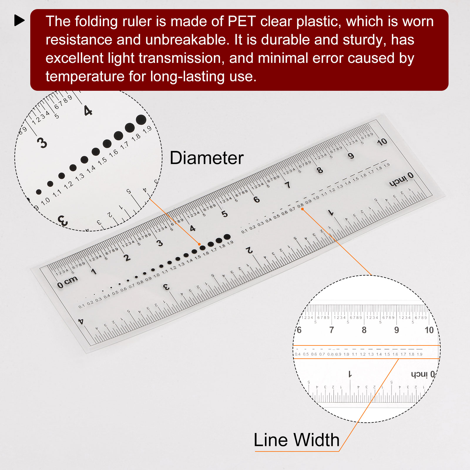 Harfington S26051300UX4809 Yardsticks-Rulers - View #5