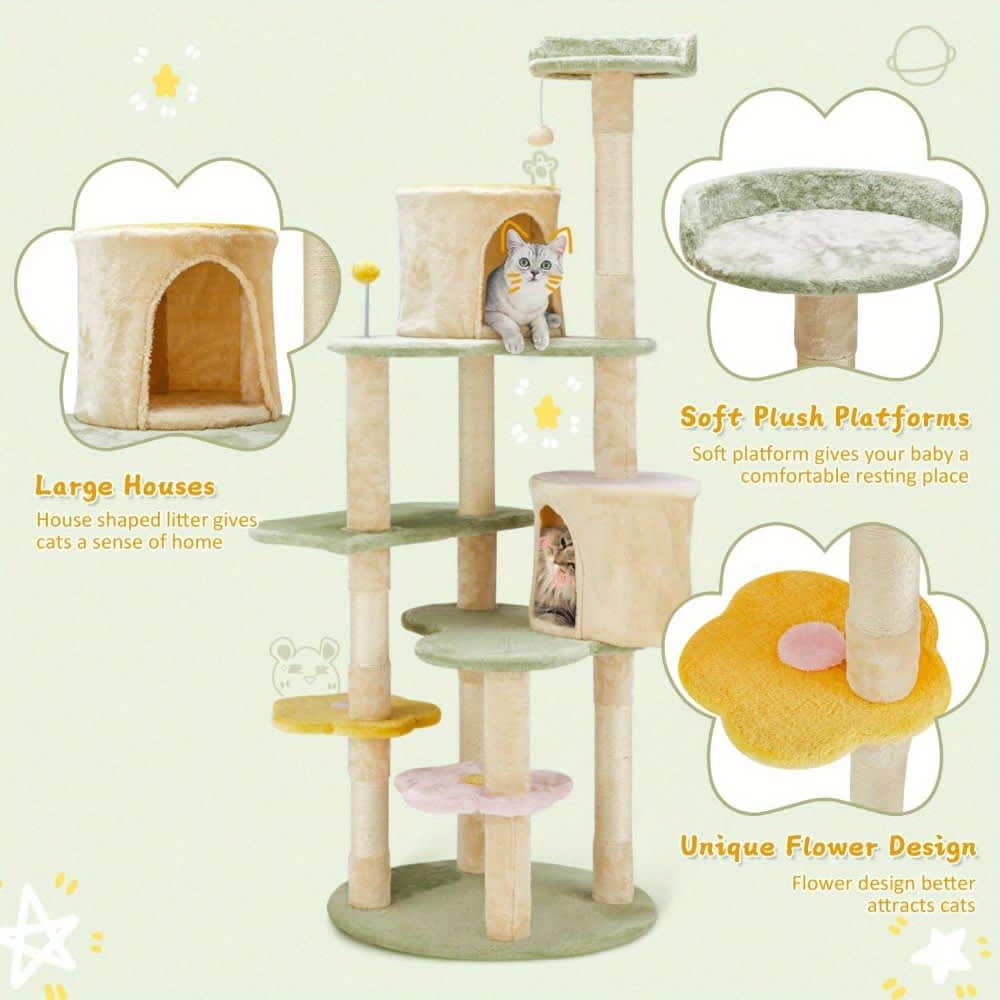 U-HOMY ZH-026LG-CT Cat-Trees - View #3