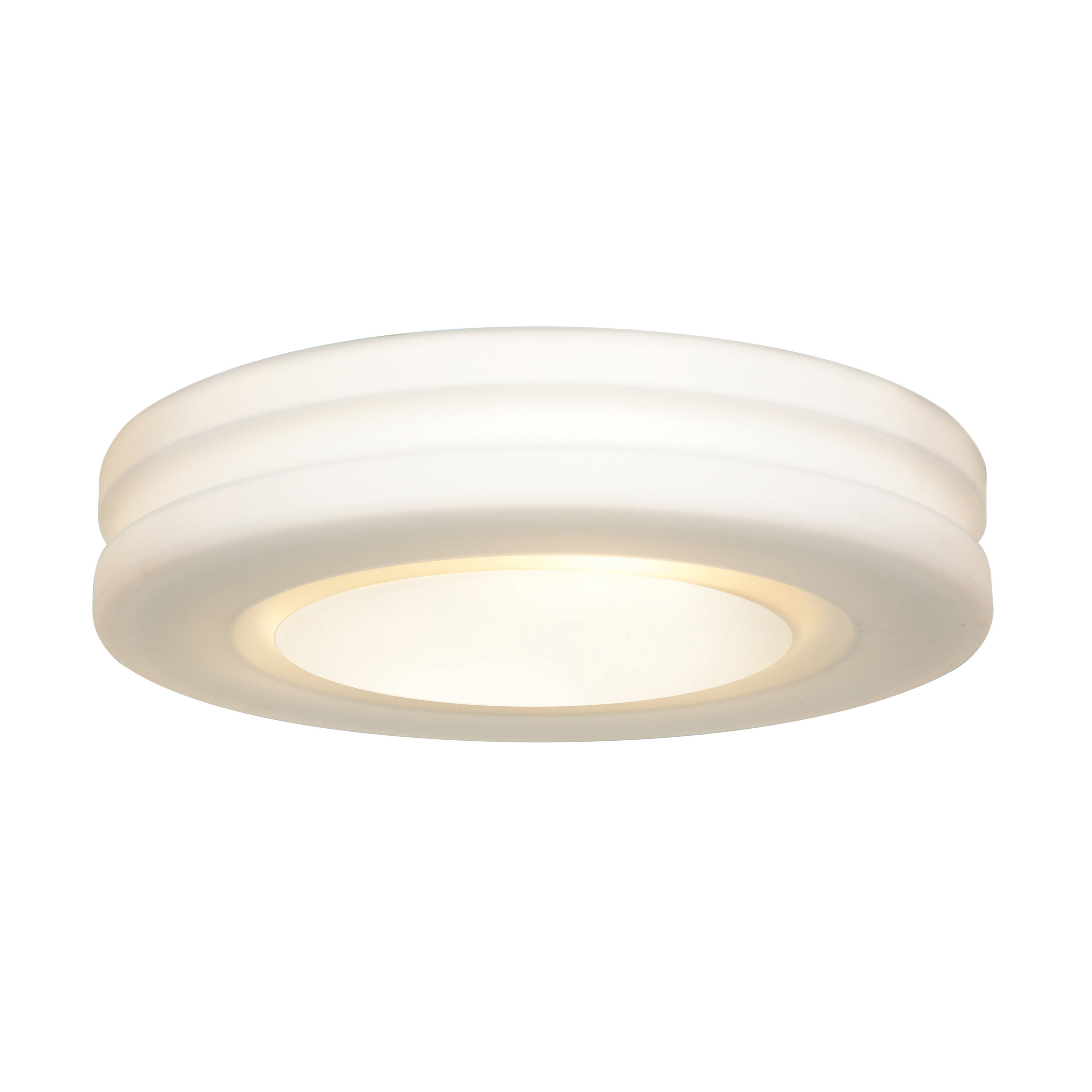 Access Lighting 50187-WH/OPL Altum 2 -Light Gloss White Indoor/Outdoor Flush Mount Light