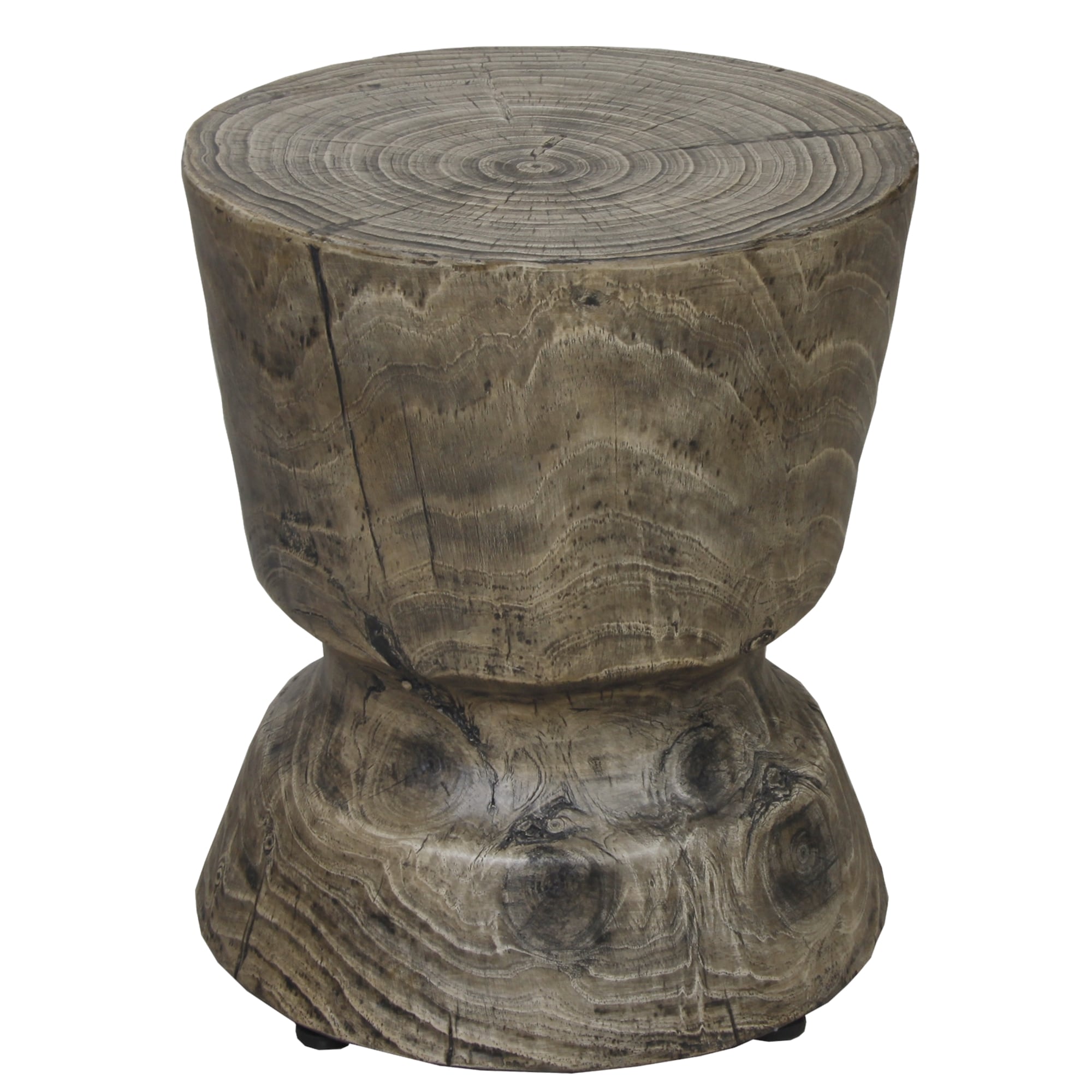 Modern Muse PD-C190114-B Side Tables Round Outdoor End Table 14.6-in W x 14.6-in L