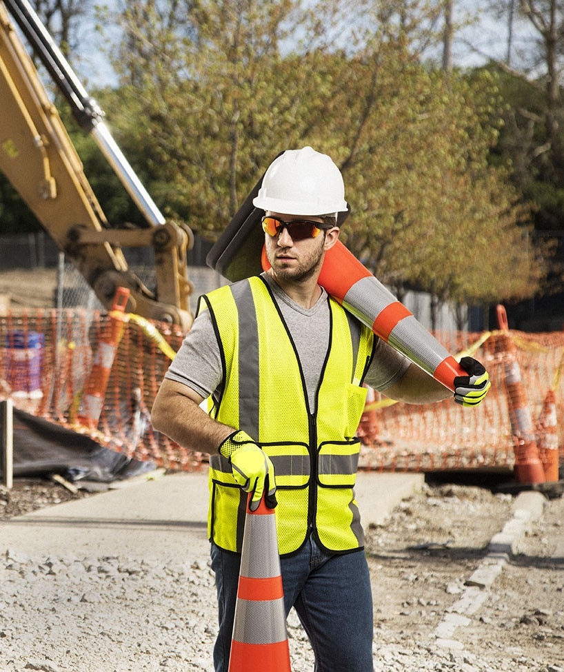 safety vest for construction workers