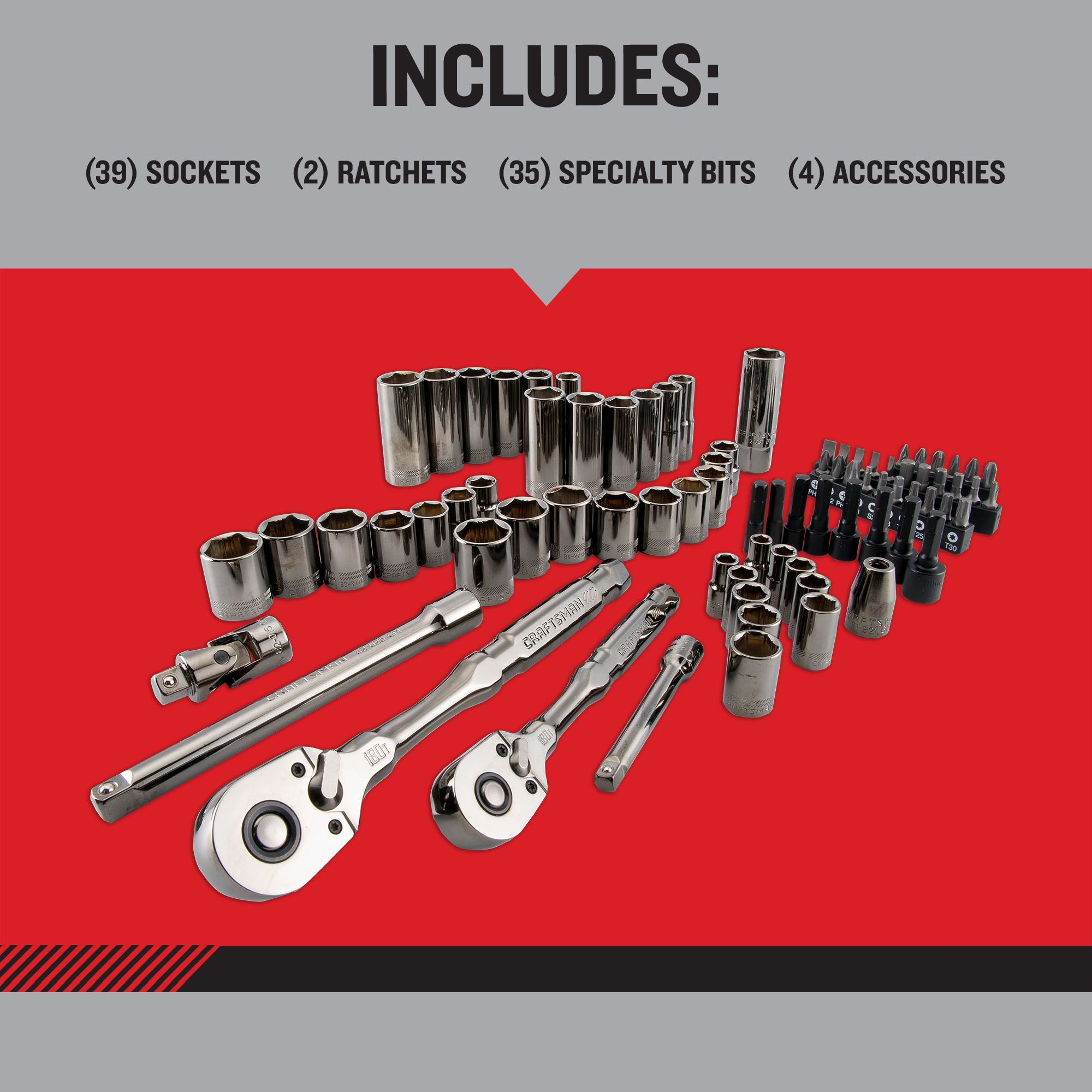 Packed With Performance, Backed by Full Lifetime Warranty: CRAFTSMAN®  Introduces OVERDRIVE™ Mechanics Tool Sets