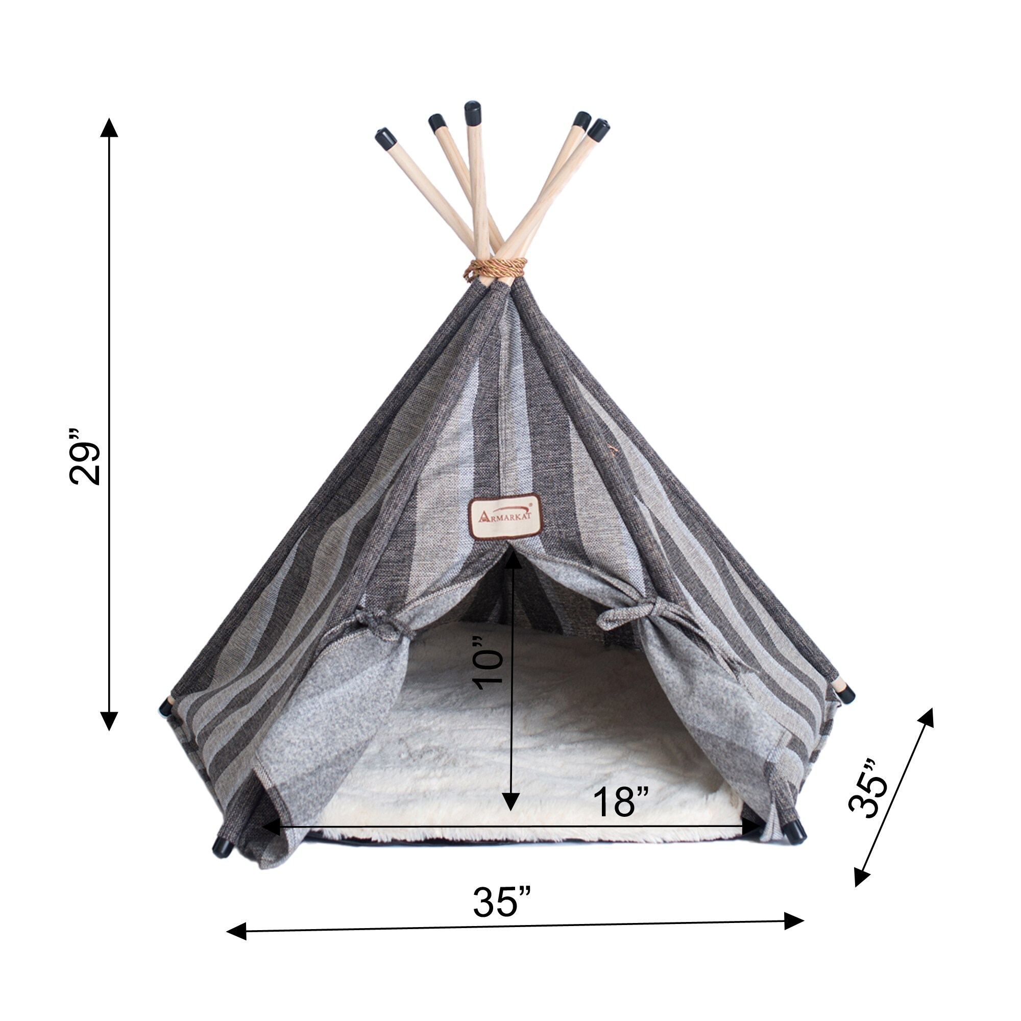 Armarkat C56HBS/SH Pet-Beds - View #13