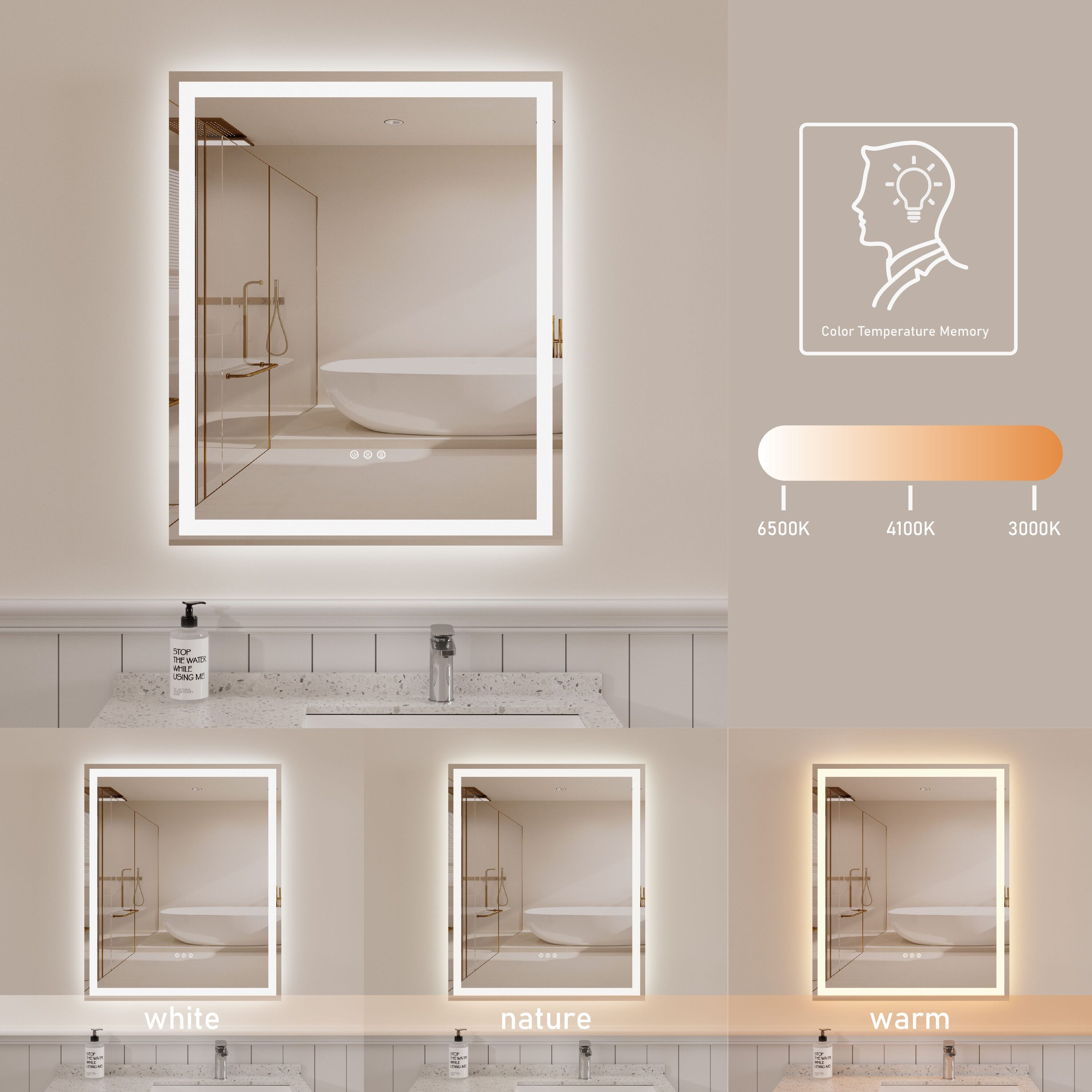 HomLux LMRECTFL3036 Decor-Mirrors - View #4