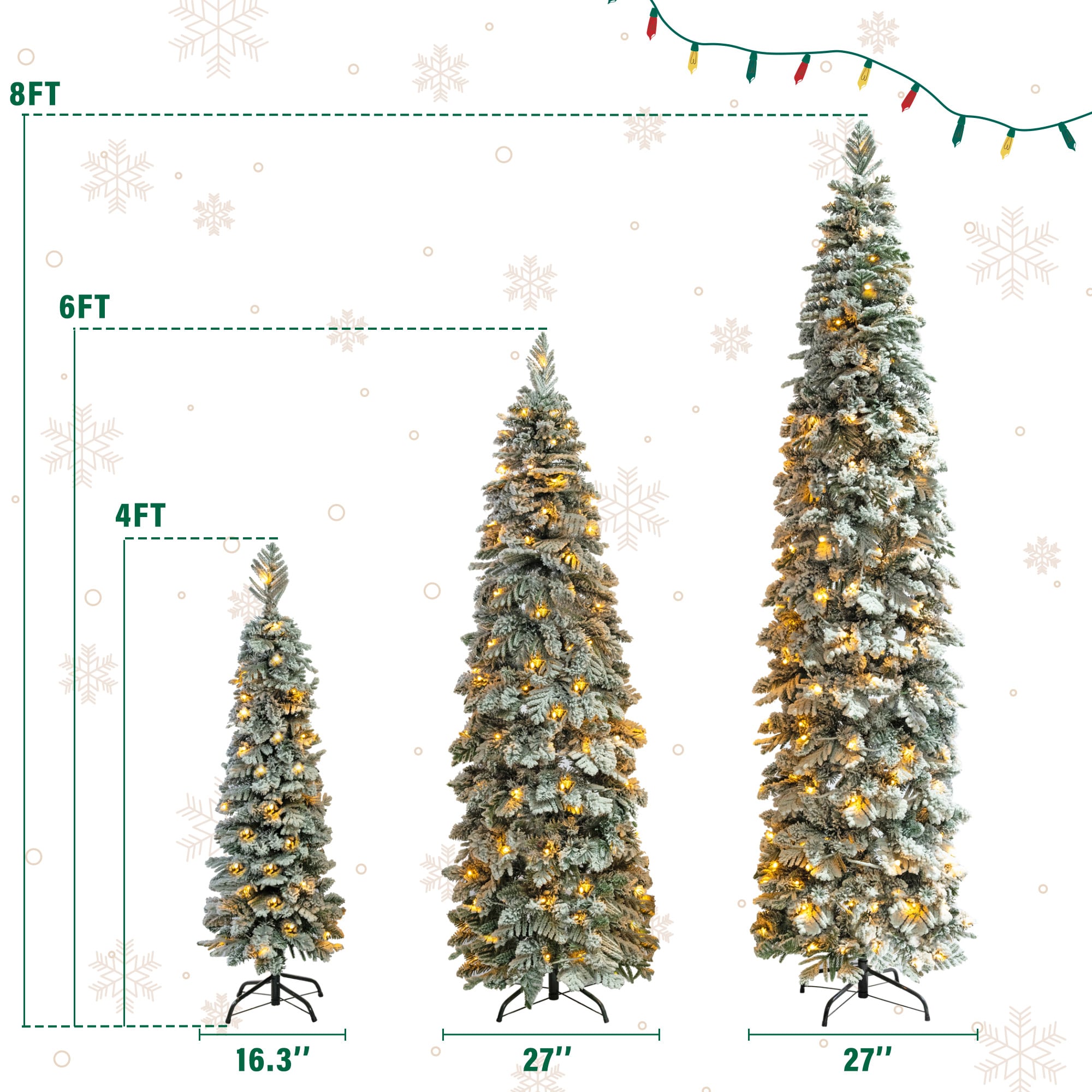 ModernLuxe L3P-N704P326836A Artificial-Christmas-Trees - View #6