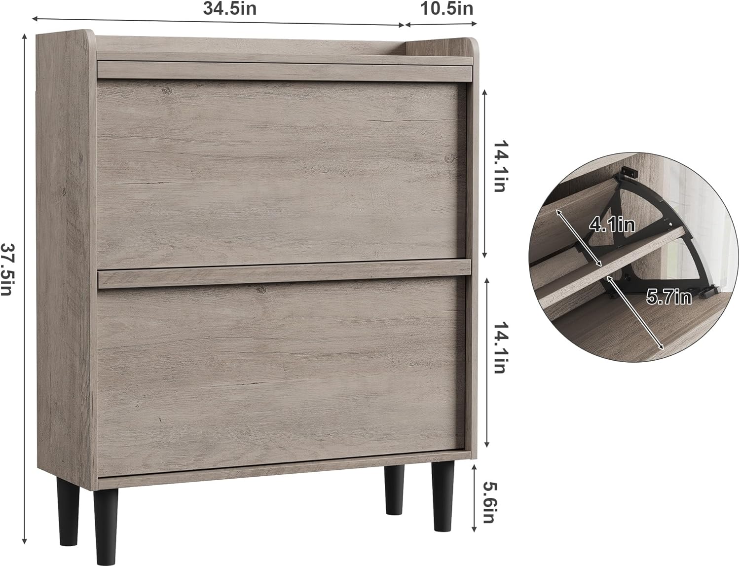 Qeetex LHF-XG-5915043 Shoe-Racks - View #2