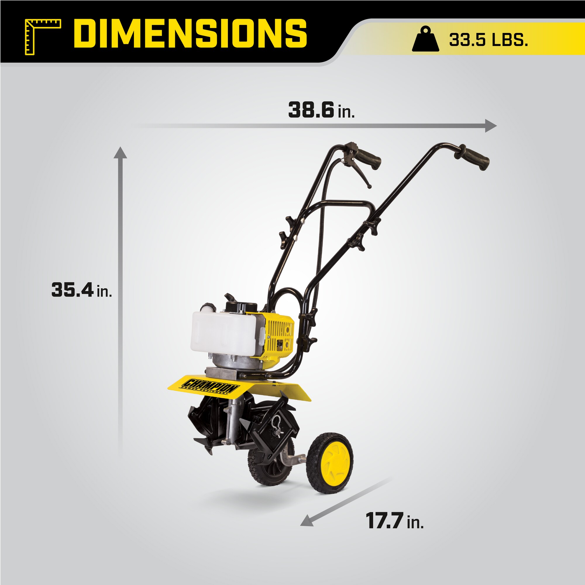 Champion Power Equipment 100882 tillers - View #6
