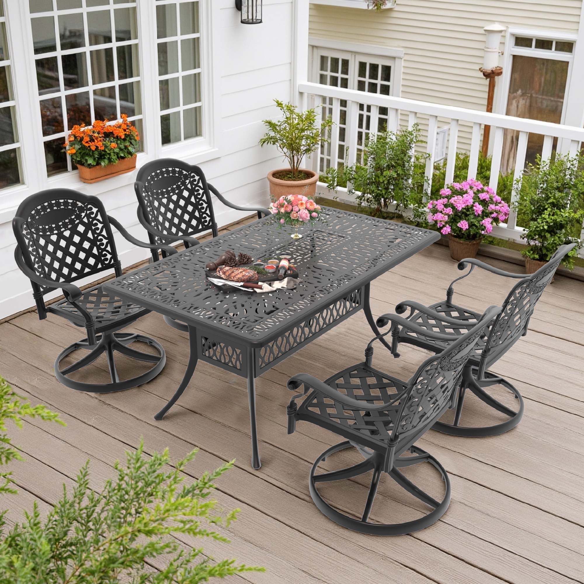 nicesure SLBK6008SC4A1042 Patio-Dining-Sets - View #2